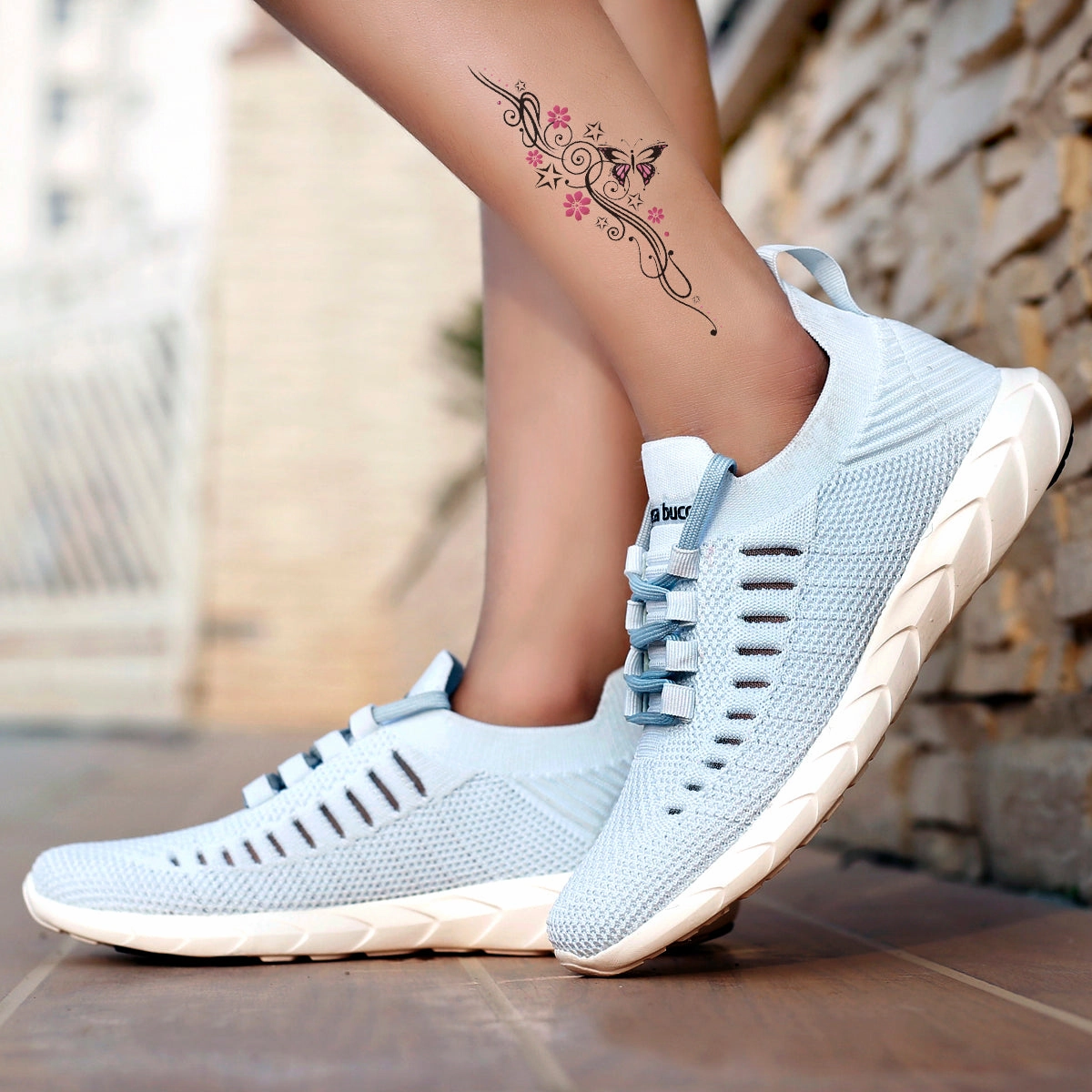 Driven By Comfort Bacca Bucci Fishjet Women Walking Shoes | Sky Blue Women Shoes For Gym, Training & Running