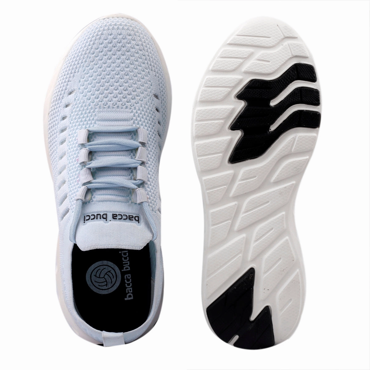 Refined To Move Cool Tones Bacca Bucci Fishjet Women Walking Shoes | Sky Blue Women Shoes For Gym, Training & Running