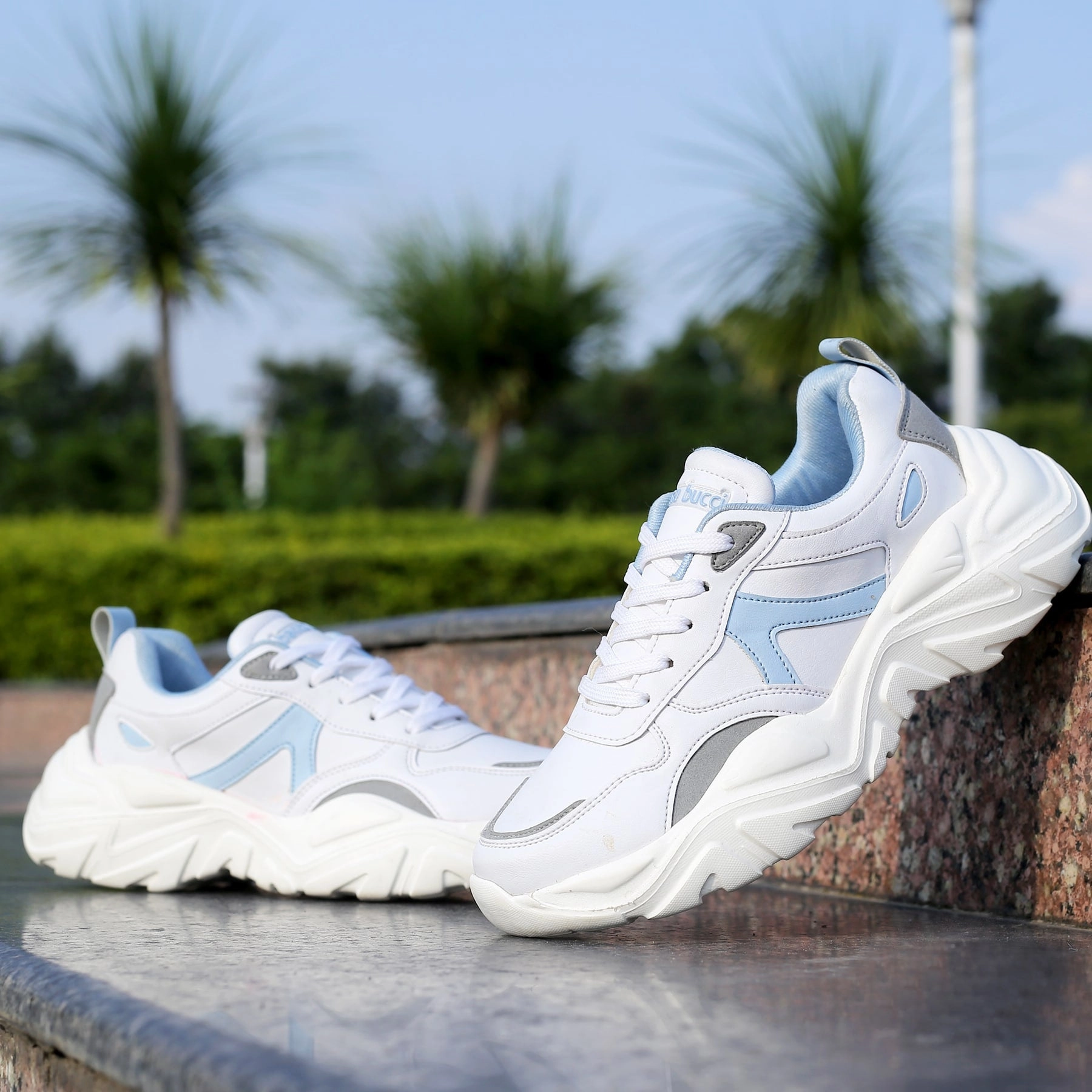 Bacca Bucci Harper Low-Top Platform Chunky Fashion Sneakers For Women Modern Momentum