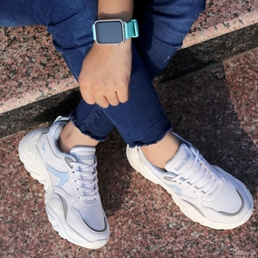Next In Line Seasonal Updates Bacca Bucci Harper Low-Top Platform Chunky Fashion Sneakers For Women