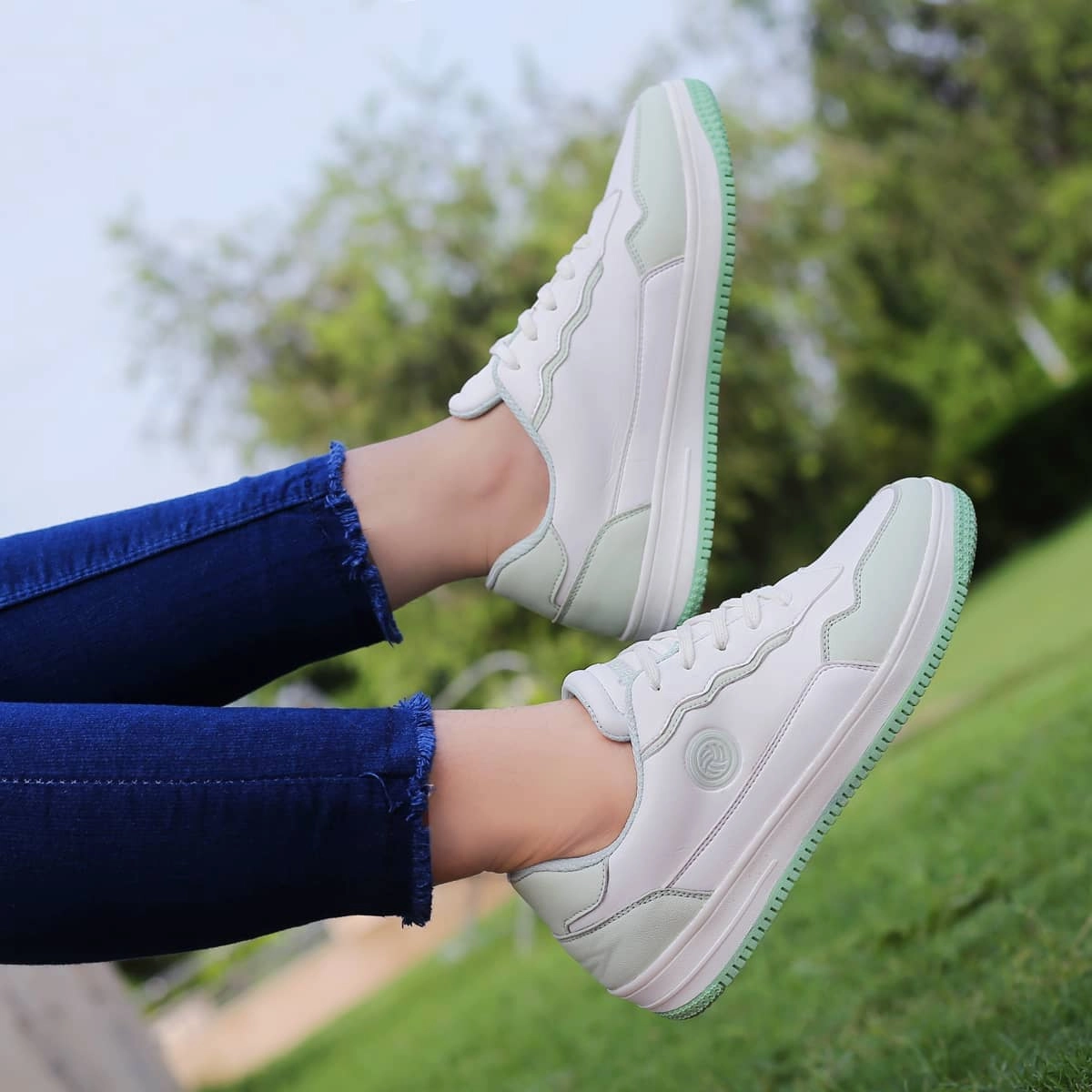Refined Flowwear Crafted Balance Bacca Bucci Infinity Low Top Flat Sole Fashion Women'S Sneakers