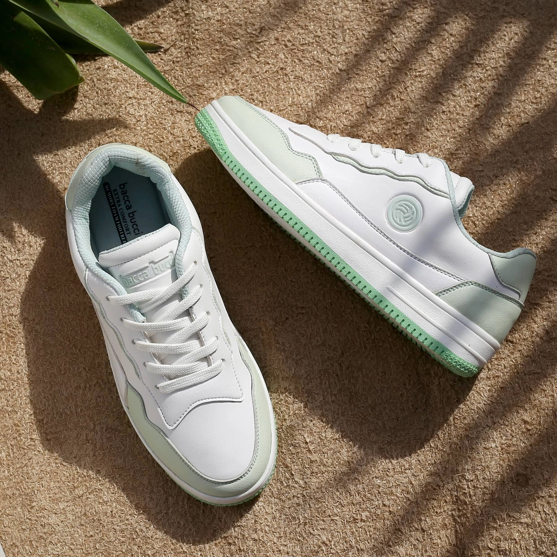 Urban Flowwear Bacca Bucci Infinity Low Top Flat Sole Fashion Women'S Sneakers