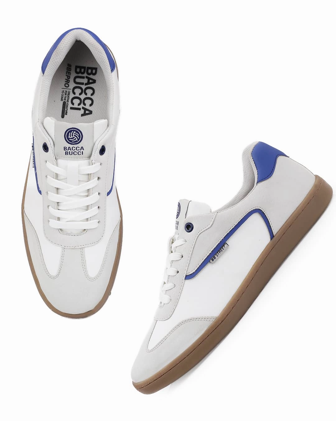 Sleek Essentials Bacca Bucci Mojo Men'S Low Top Sneakers