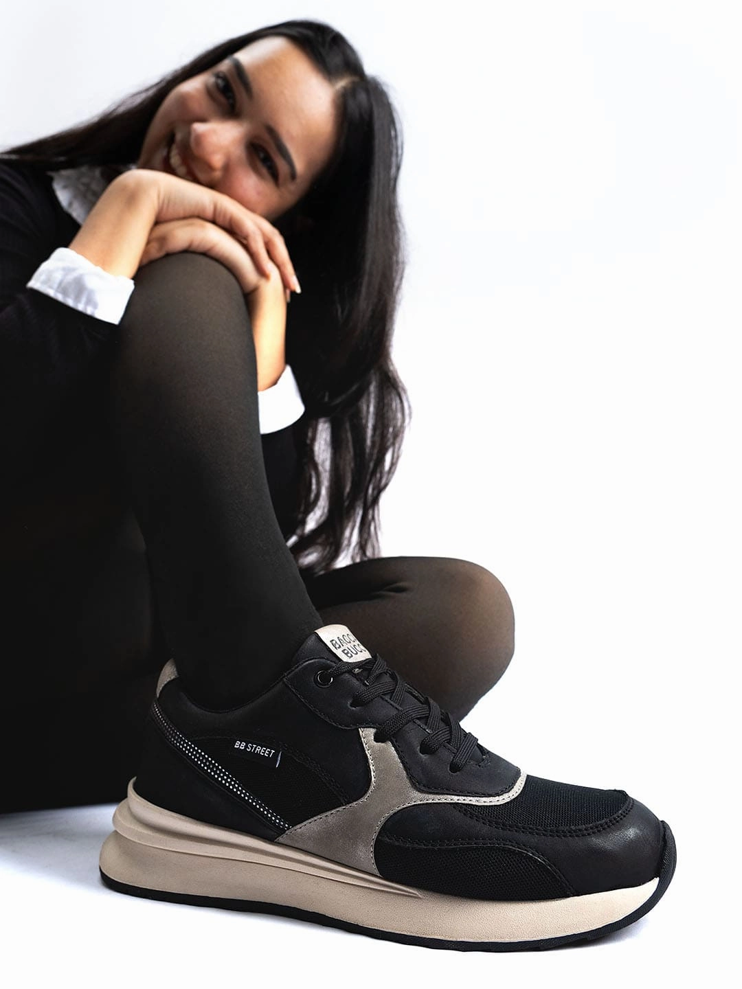 Refined Balance Wearable System Bacca Bucci Nyc Low-Top WomenS SneakersFor Gen Z Fashionistas