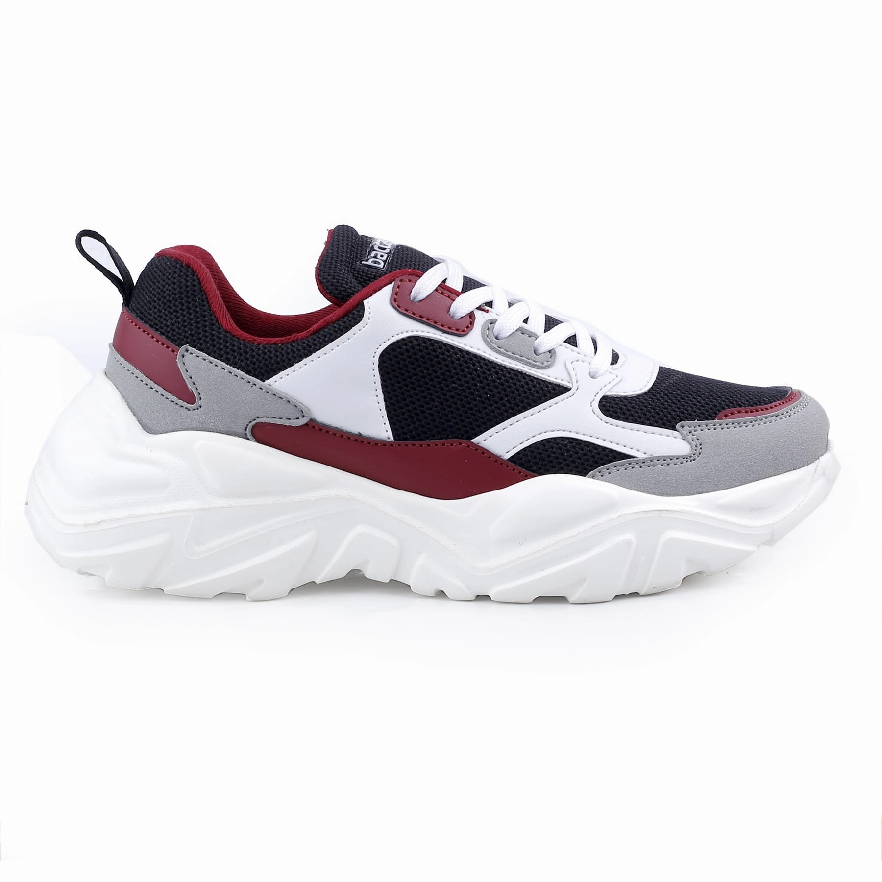 Flexible Everyday Progressive Tone Bacca Bucci Spark Low-Top Platform Colorblock Fashion Sneakers For Women | Streetwear Chunky Sneakers