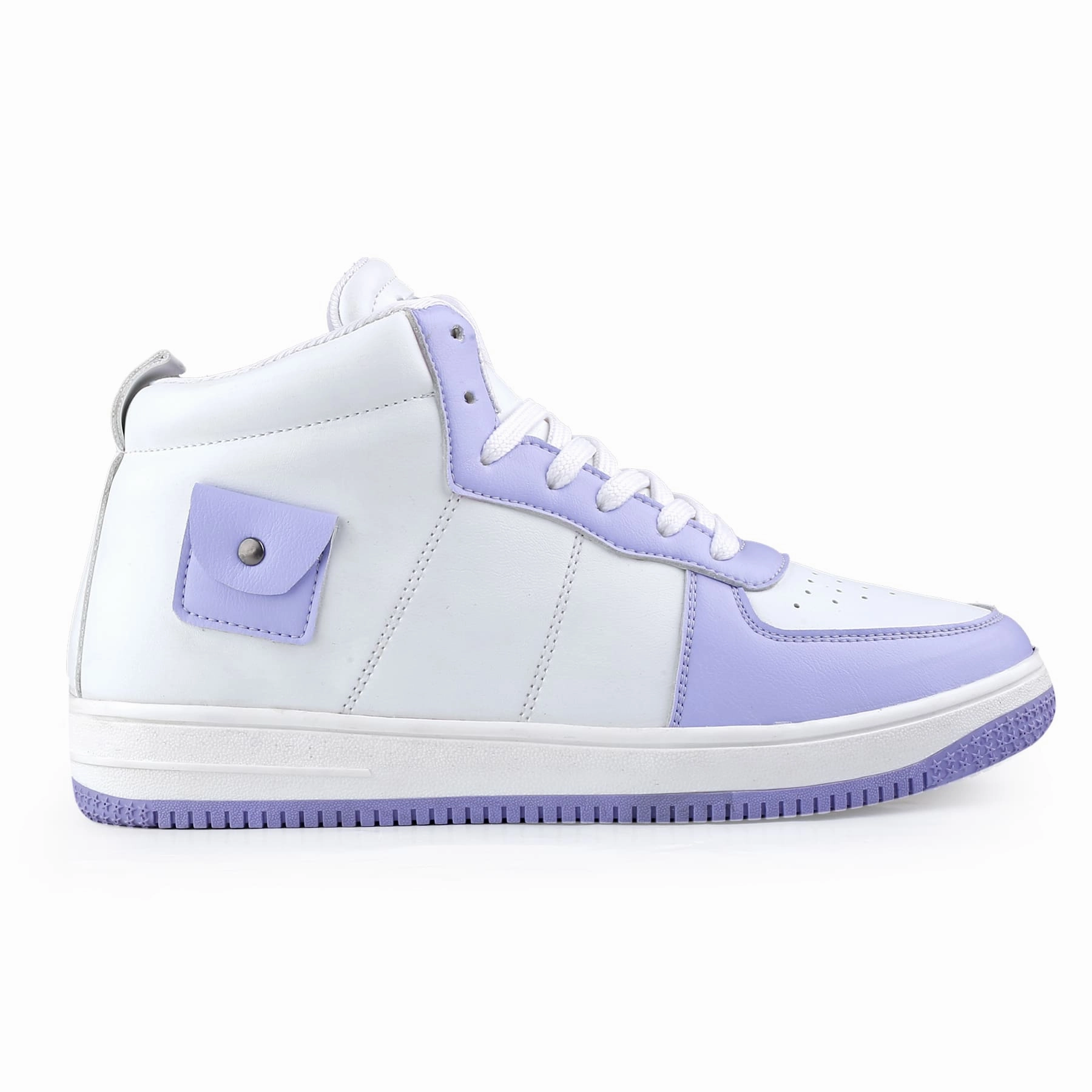 Hybrid Aesthetic Form In Action Bacca Bucci Stellar Mid-Top Fashion Women'S Sneakers