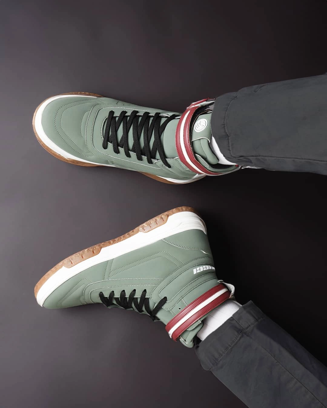 Crafted In Flow Bacca Bucci Swagger High-Top Sneakers