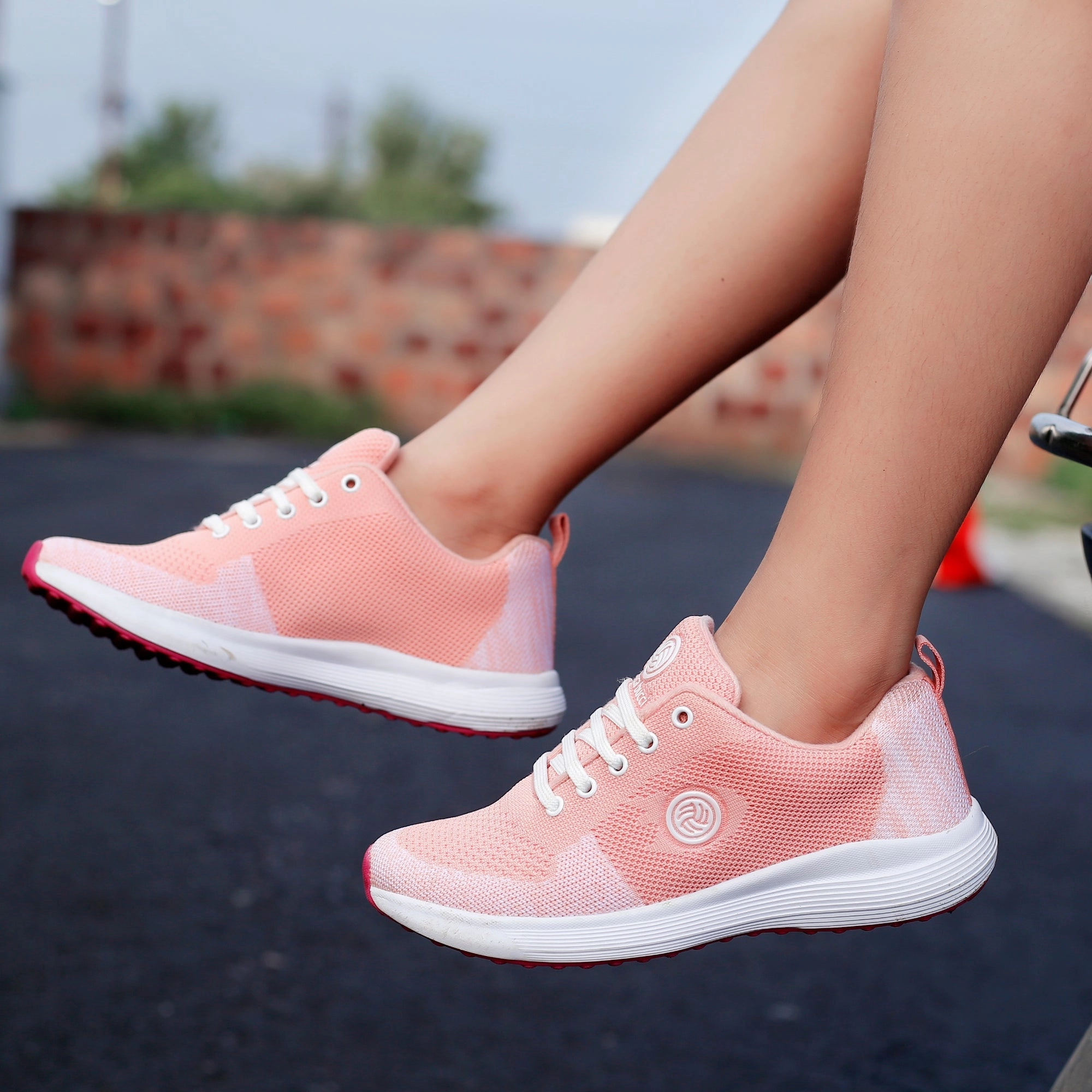 Designed For Presence Ease-Ready Bacca Bucci Tokyo Sneakers For Women | Orange Women Shoes For Casual Walk, Training & Gym