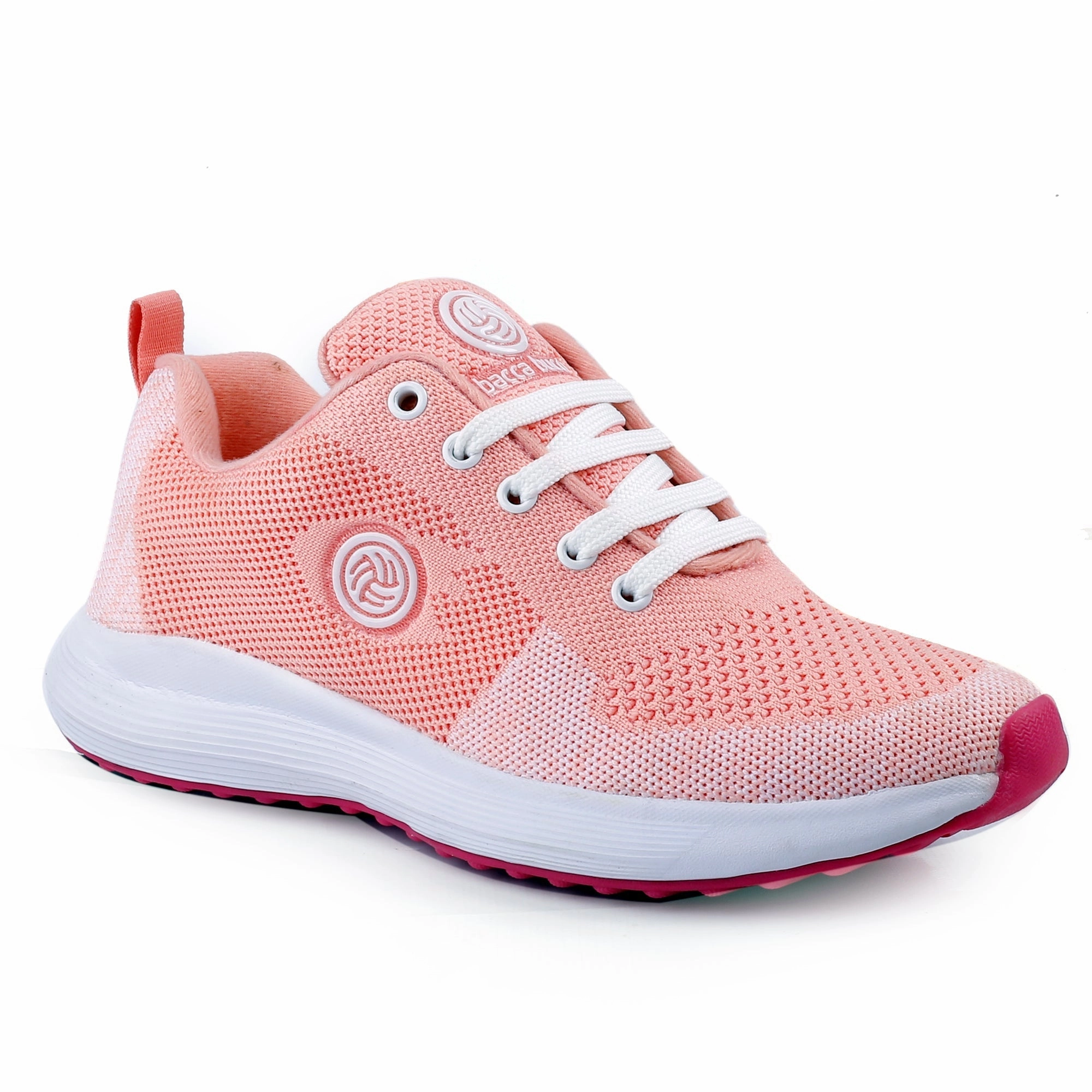 City-Functional Bacca Bucci Tokyo Sneakers For Women | Orange Women Shoes For Casual Walk, Training & Gym