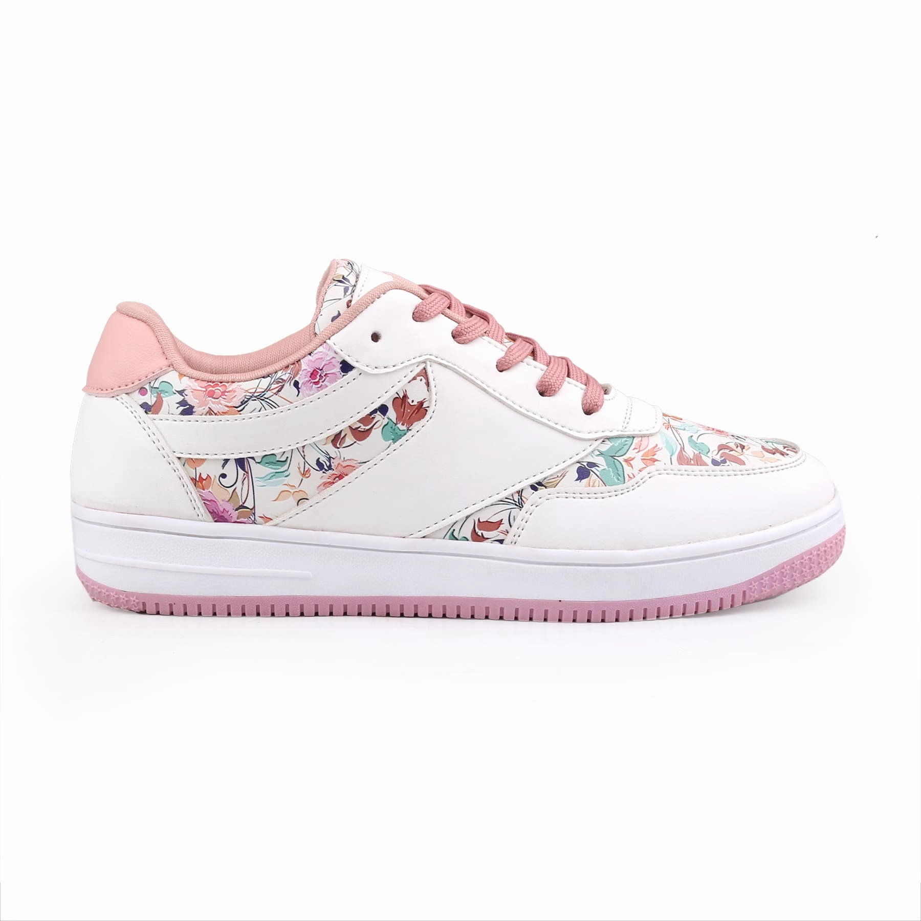 Bacca Bucci Vixen Low Top Flat Sole Fashion Women'S Sneakers With Digital Prints Motion Living