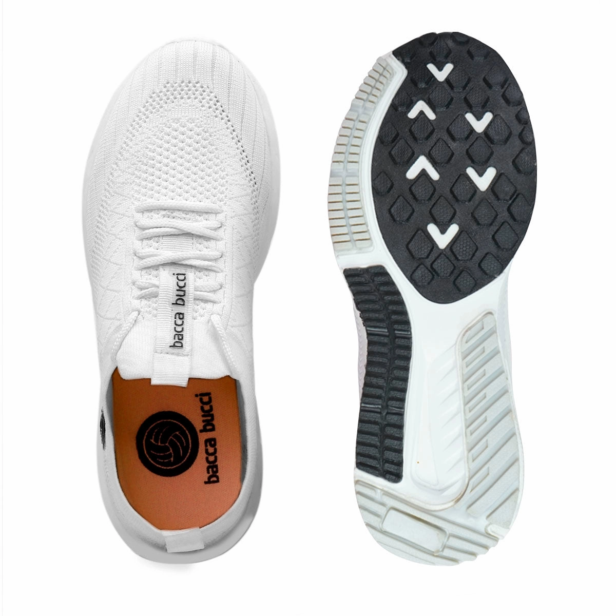 Adaptive Style Seasonless Design Bacca Bucci Wave Rider Women Sneaker Shoes | White Casual Shoes For Women