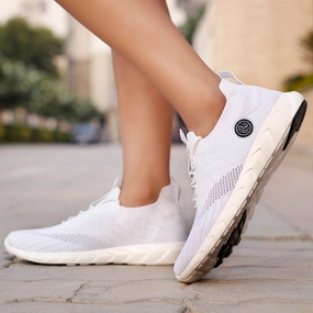 Bacca Bucci Wave Rider Women Sneaker Shoes | White Casual Shoes For Women Modern Motionwear Essential Rhythm