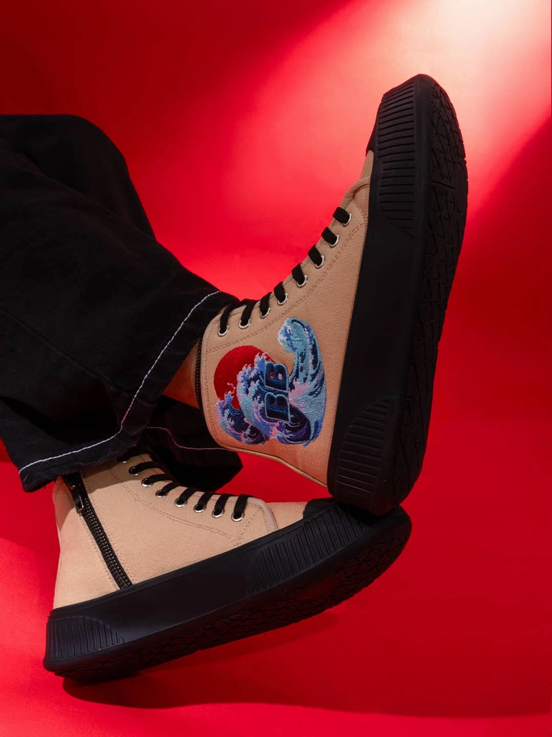 Bacca Bucci Women'S High-Top Sneakers - "Kawaii Kicks" Collection Mindful Motion