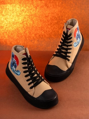 Bacca Bucci Women'S High-Top Sneakers - "Kawaii Kicks" Collection Soft Impact