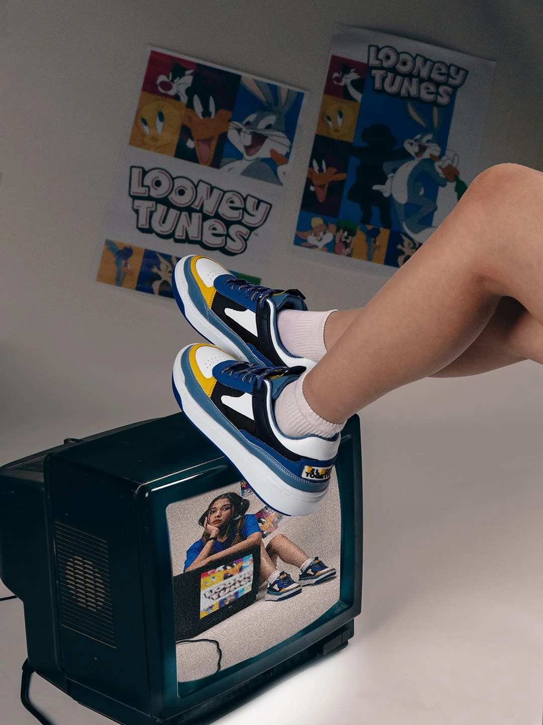 Function With Style Constant Vibe Bacca Bucci X Looney Tunes Road Runner Rush Women Sneakers