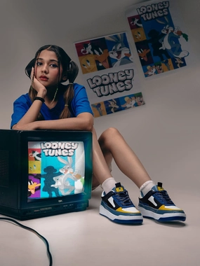 Bacca Bucci X Looney Tunes Road Runner Rush Women Sneakers Pure-Fit