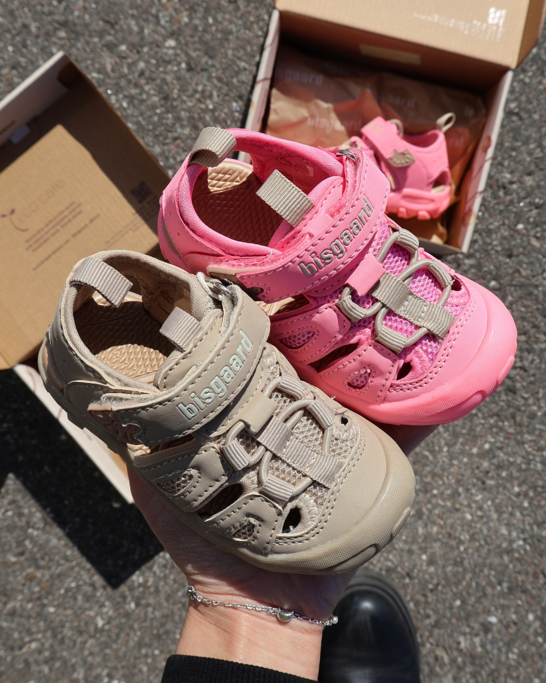Bisgaard X Luksusbaby Beach Parker Velcro Shoe Pure Urban