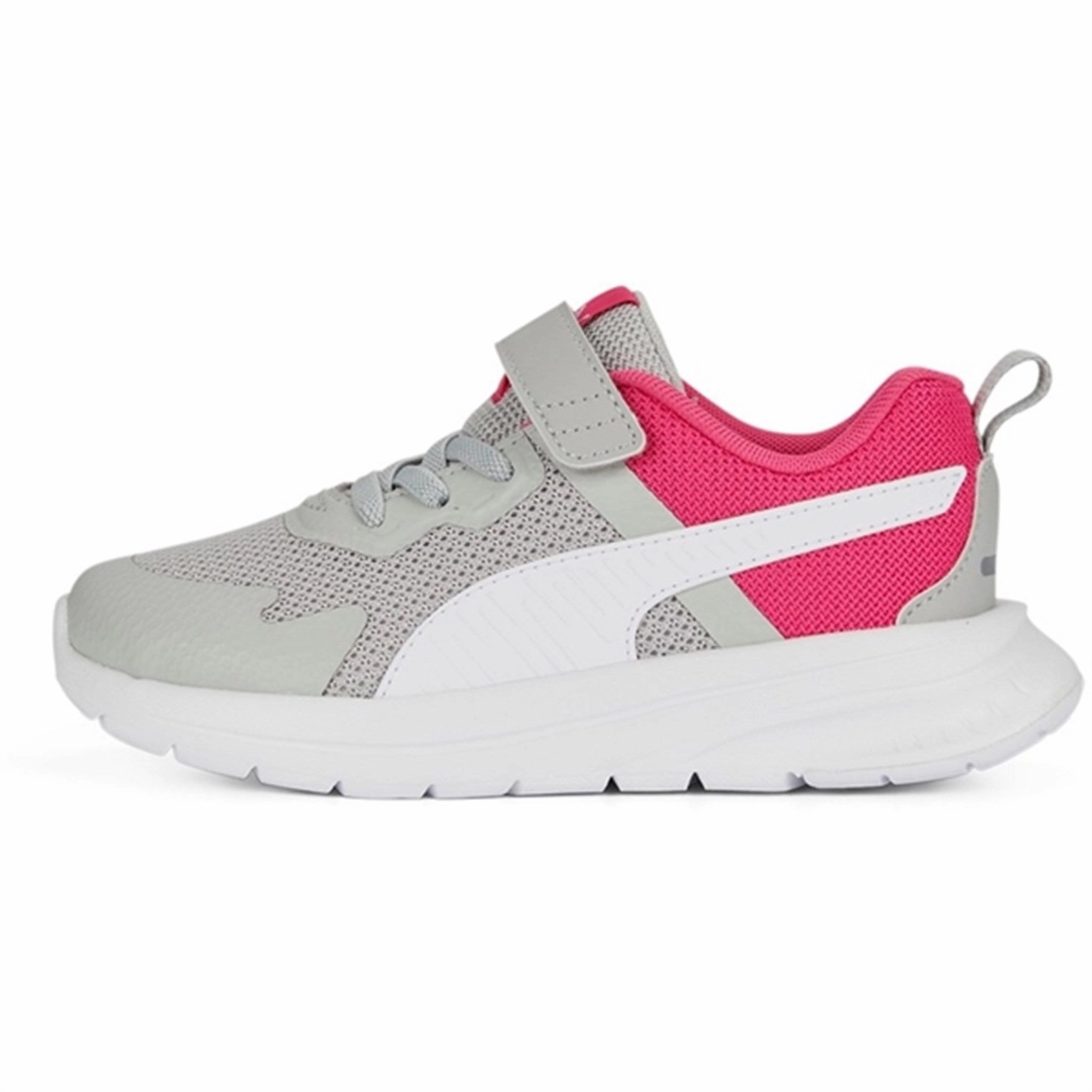Crafted Now Puma Puma Evolve Run Mesh Ac  Ps Cool Light Gray-White-Glowing Pink Sneakers
