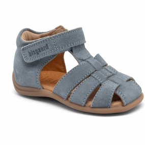 Tone-Driven Timeless Motionwear Bisgaard Baby Blue Carly Sandal