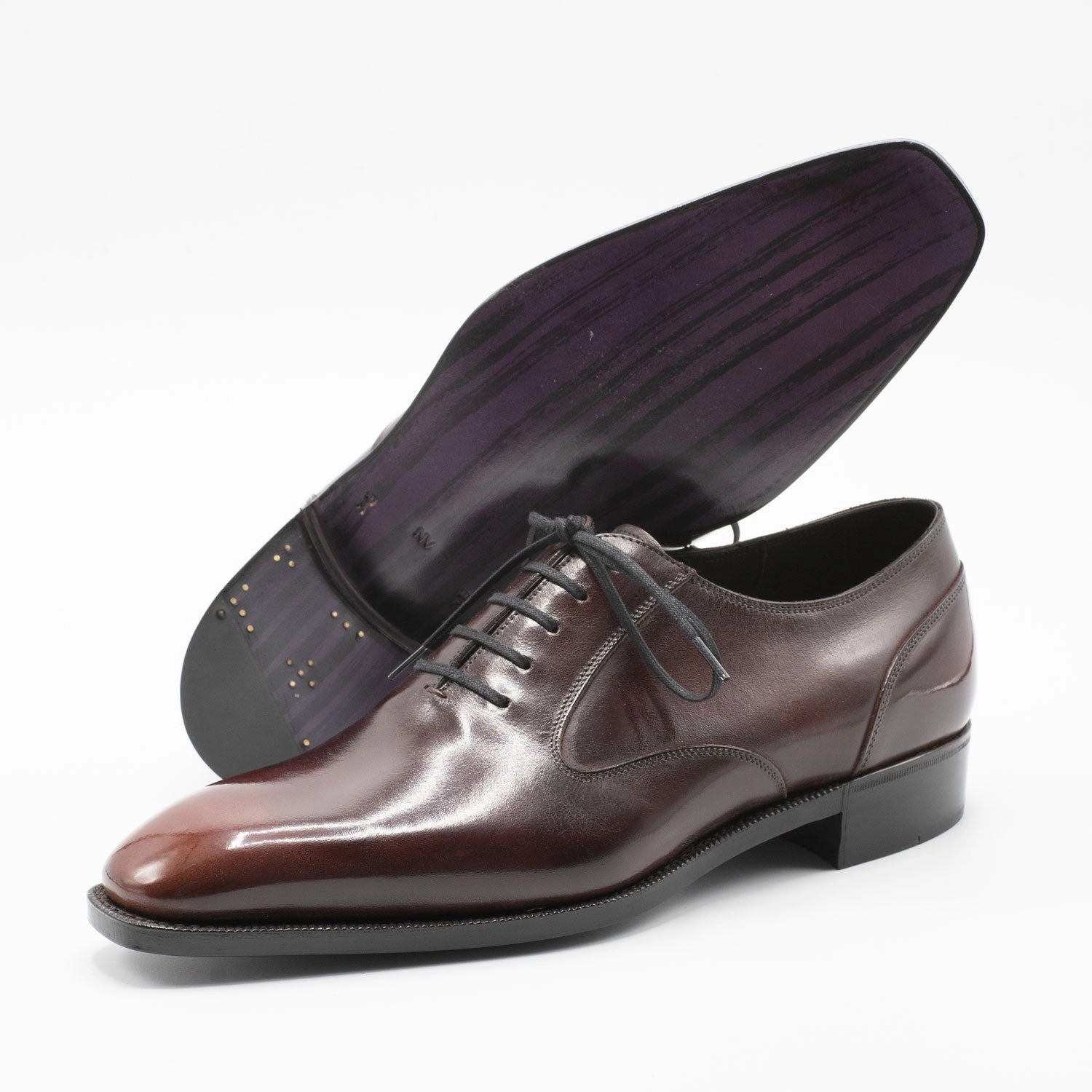 Cool Confidence Comfort Redefined Balmoral Origin Shoe Mto - Mahogany Patina