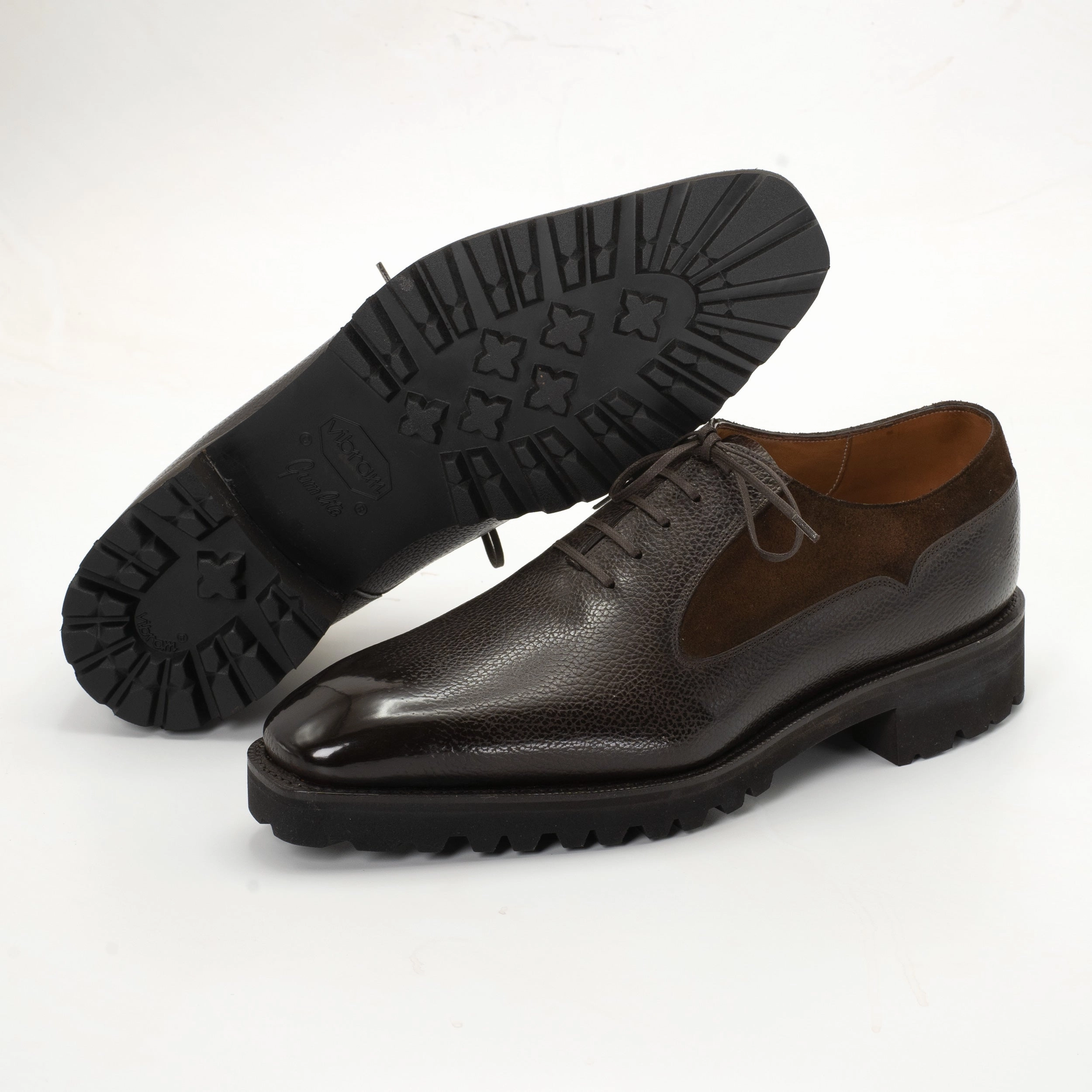 Iconic Minimalism Creative Layers Balmoral Simple Shoe Mto - Chocolate Brown