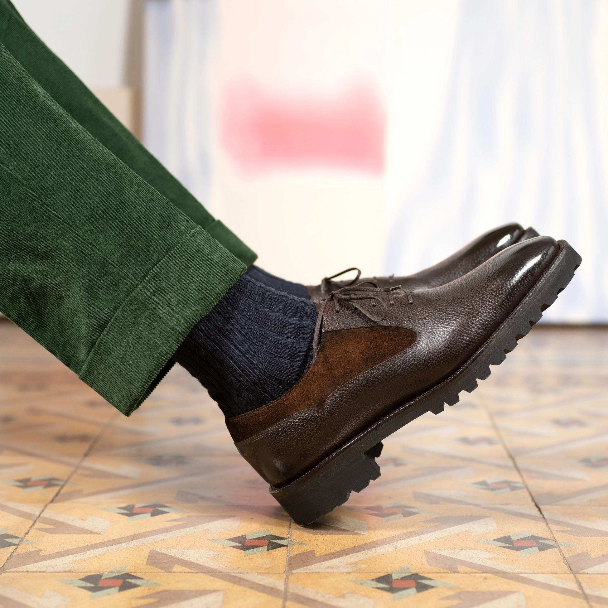 Fluid-Form Design Balmoral Simple Shoe Mto - Chocolate Brown