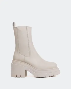 Elevated Minimal Bastille Off White Leather