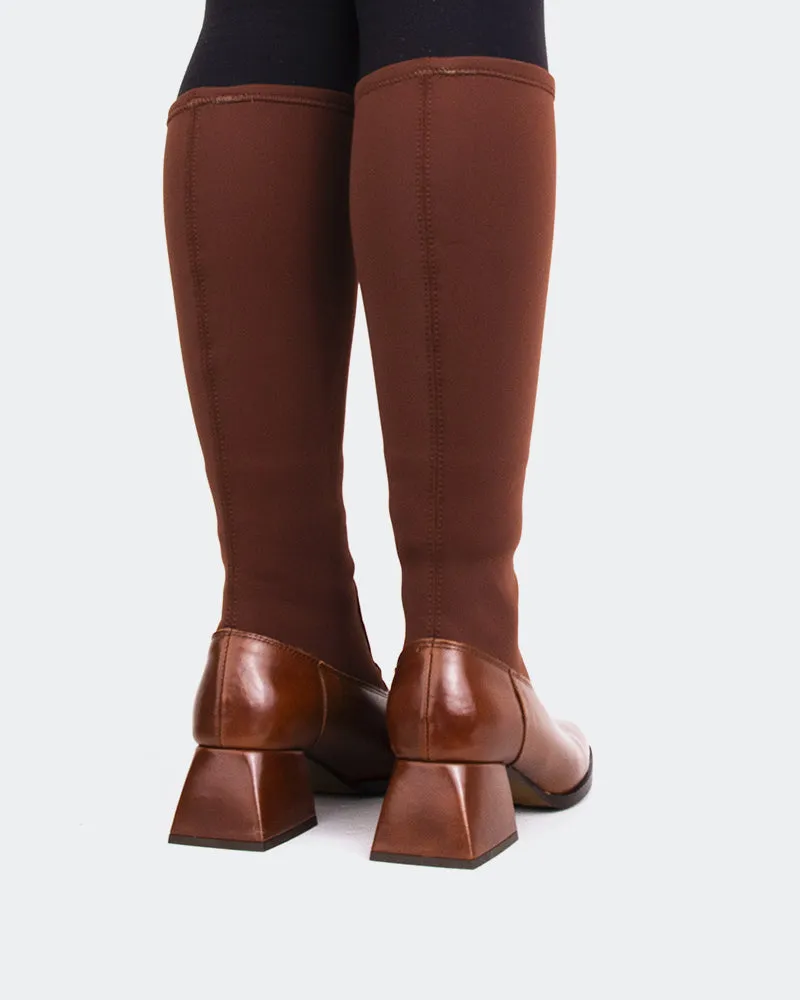 Restless Fit Calm Layers Bayeux Chestnut Knit Stretch