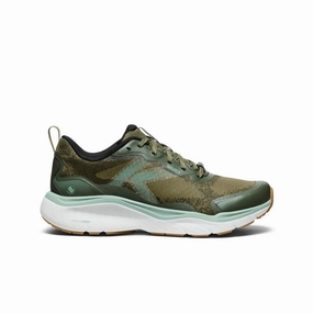 Women'S Leiki Waterproof Hiking Shoe  |  Winter Moss/Granite Green Seamless Transitions Fluid-Form Design