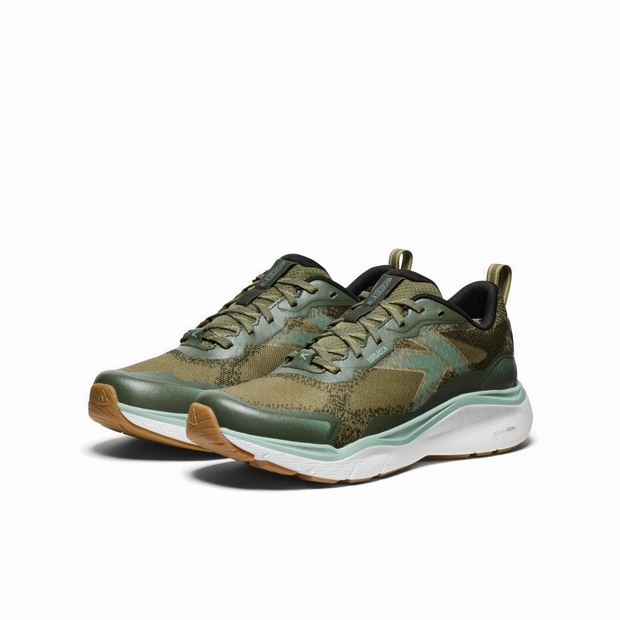 Crafted Pulse Women'S Leiki Waterproof Hiking Shoe  |  Winter Moss/Granite Green
