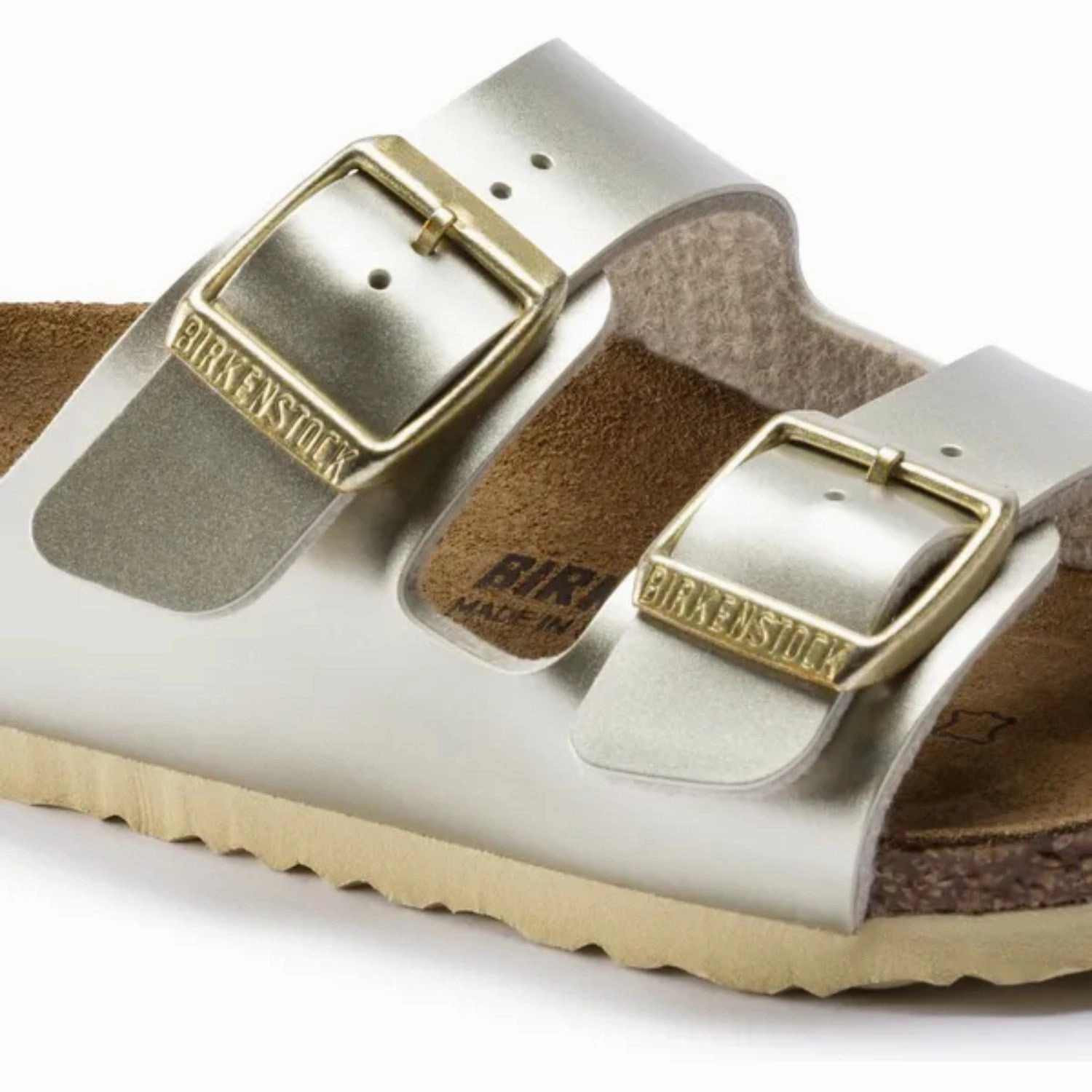 Bold Comfort Birkenstock Arizona Kids Bf Electric Metallic Gold