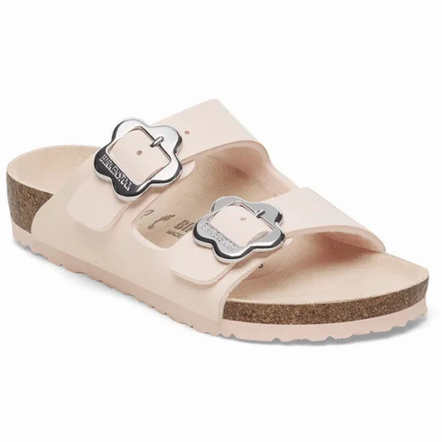 Birkenstock Arizona Kids Flower Buckle Bf Light Rose Modern Build Function-Refined