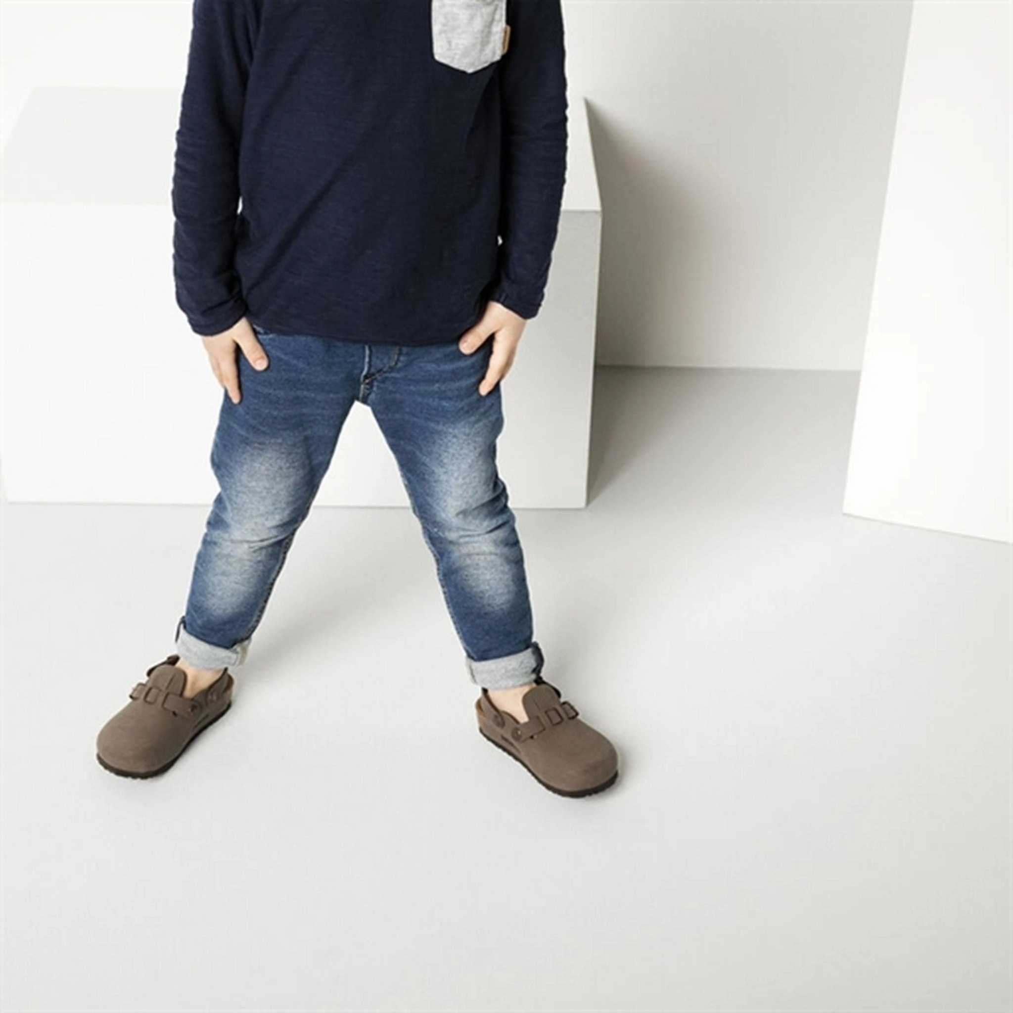 Rhythm Inspired Birkenstock Kay Kids Bfbc Mocca Sandals