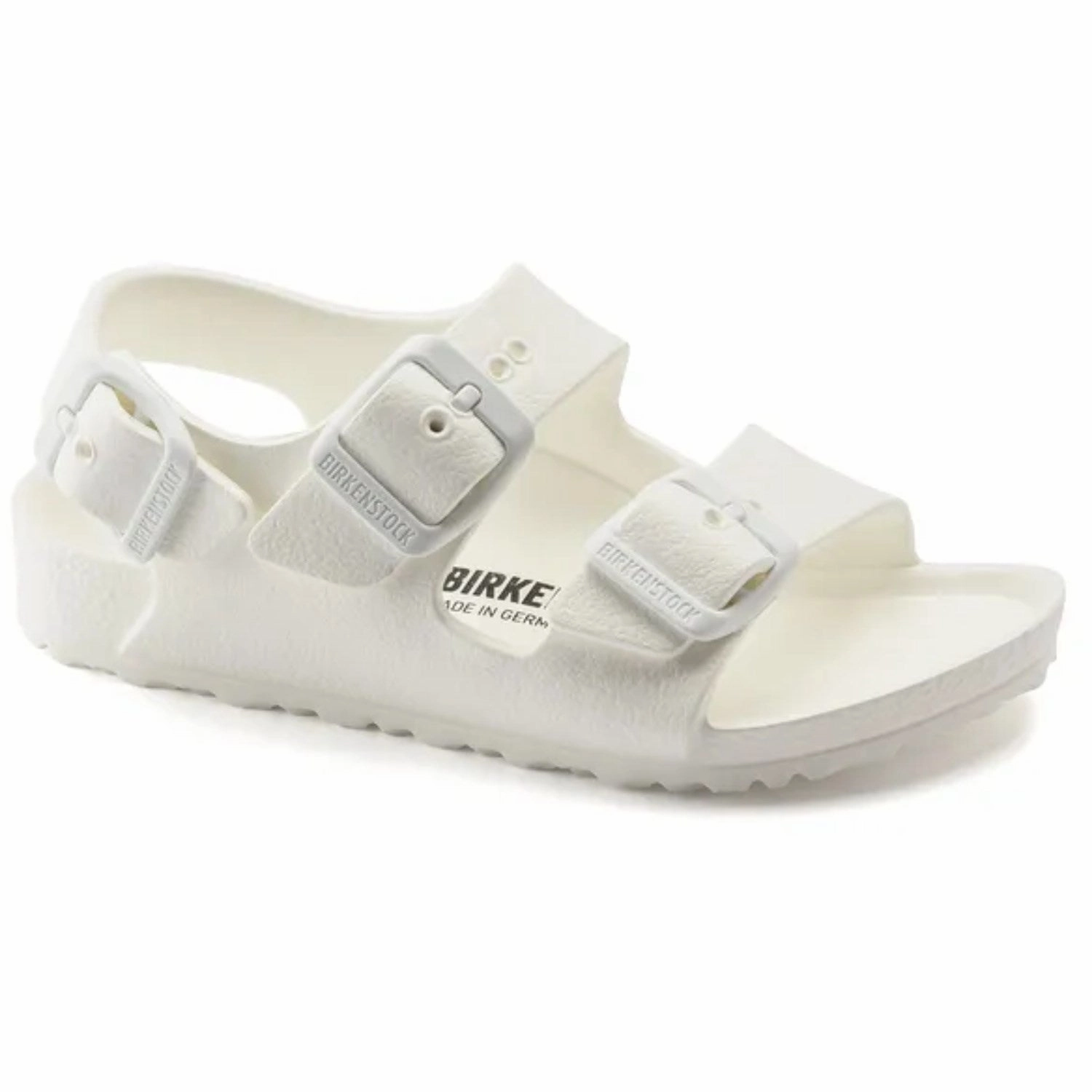 Flex And Fit Sleek Citywear Birkenstock Milano Eva Kids White