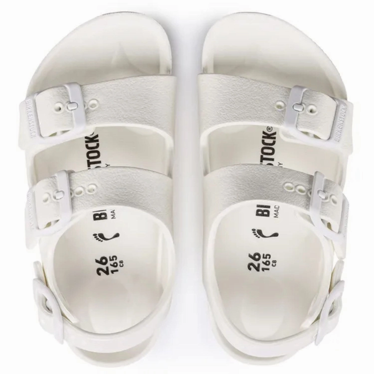Everyday Fresh Birkenstock Milano Eva Kids White