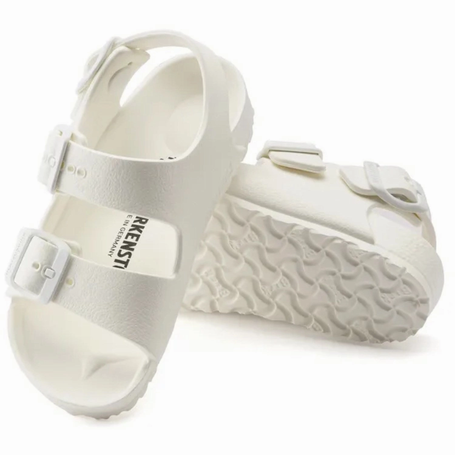 Birkenstock Milano Eva Kids White Built For Real Form-Centered