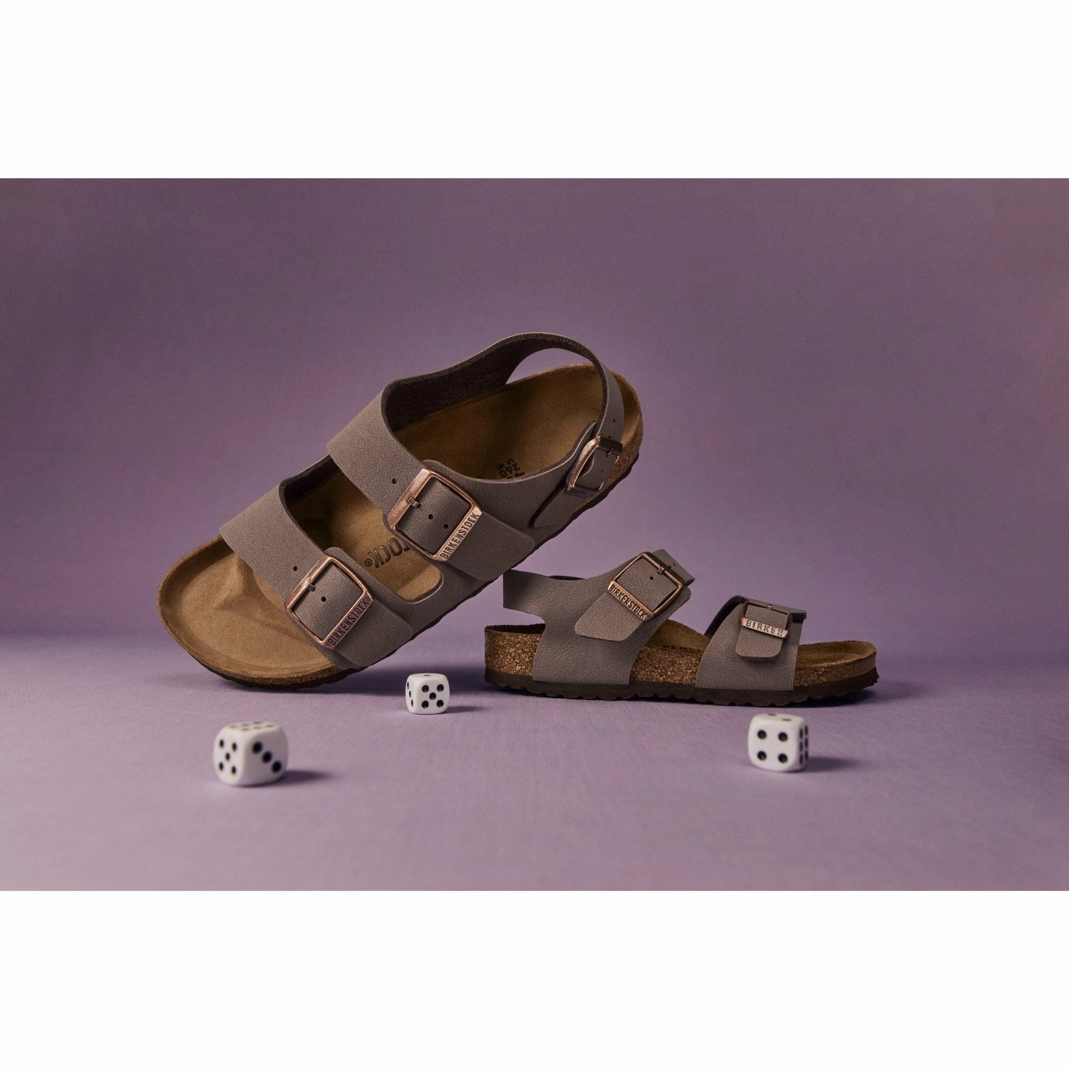 Birkenstock New York Kids Bfbc Mocca Sandals Refined Fit Gear Purpose-Led