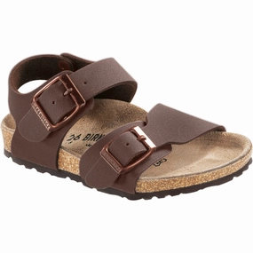 Motion-Elevated Seasonless Energy Birkenstock New York Kids Bfbc Mocca Sandals