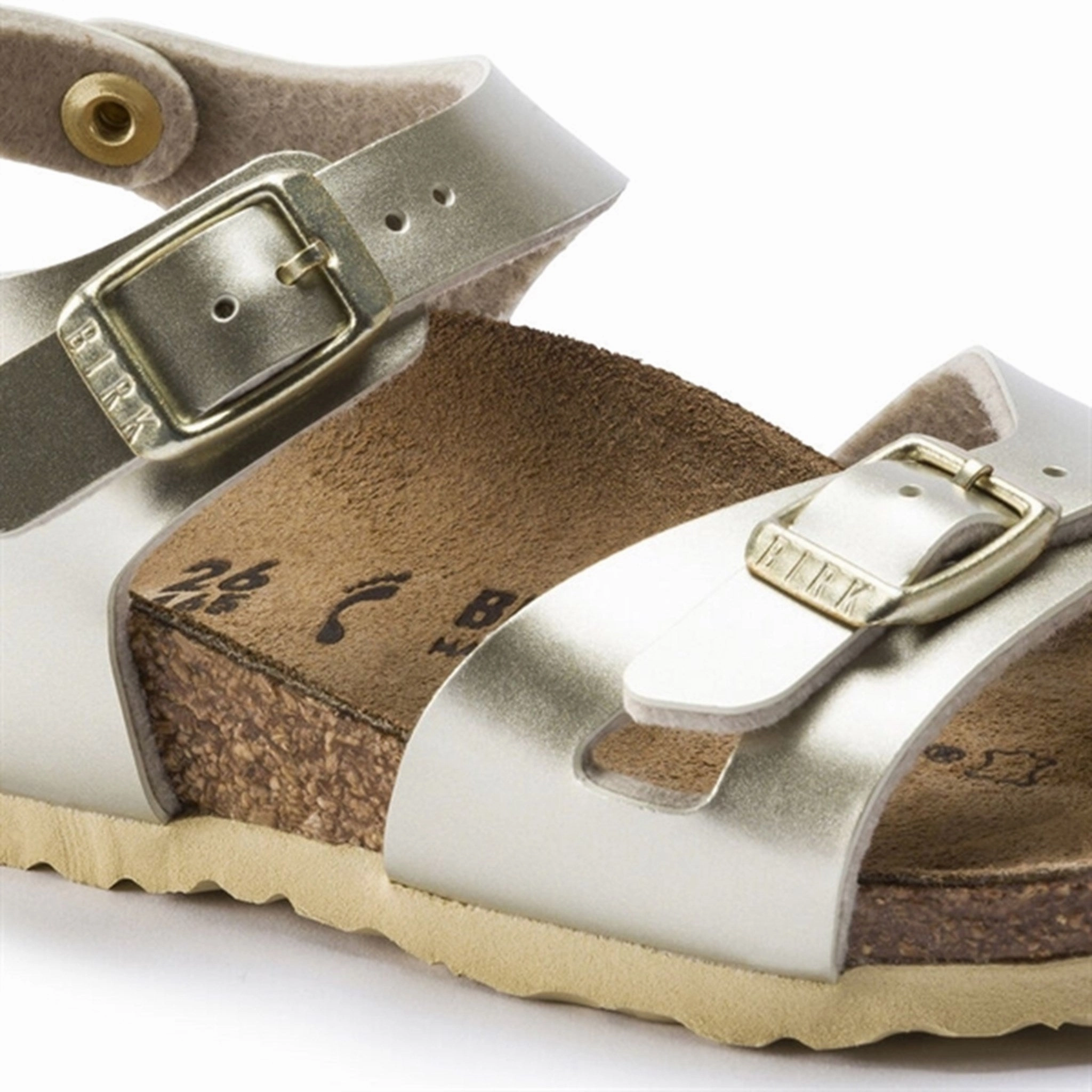 Birkenstock Rio Kids Bf Electric Metallic Gold Sandals Urban Clarity Wear Make It Flow