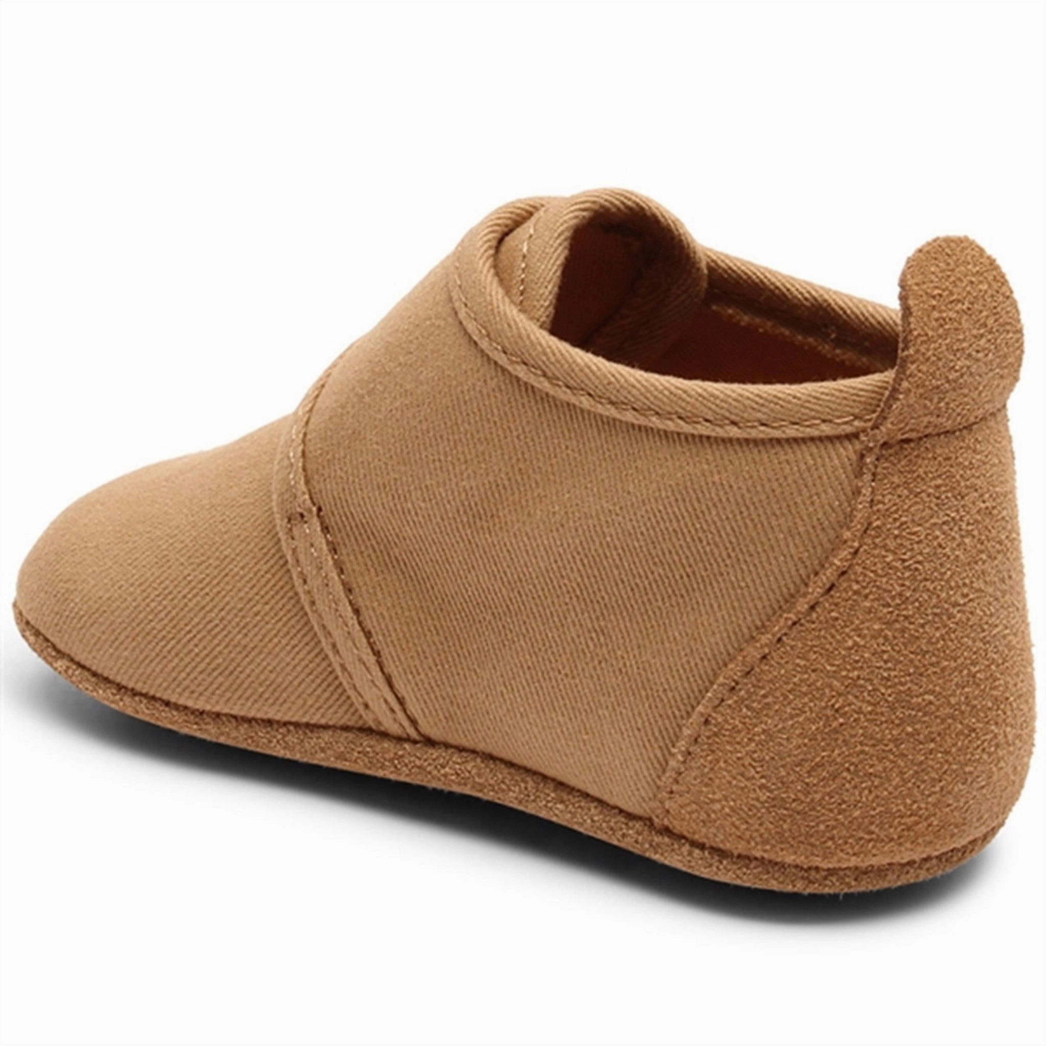 Bisgaard Baby Cotton Home Shoe Camel Life-Ready Layers Optimized Rhythm