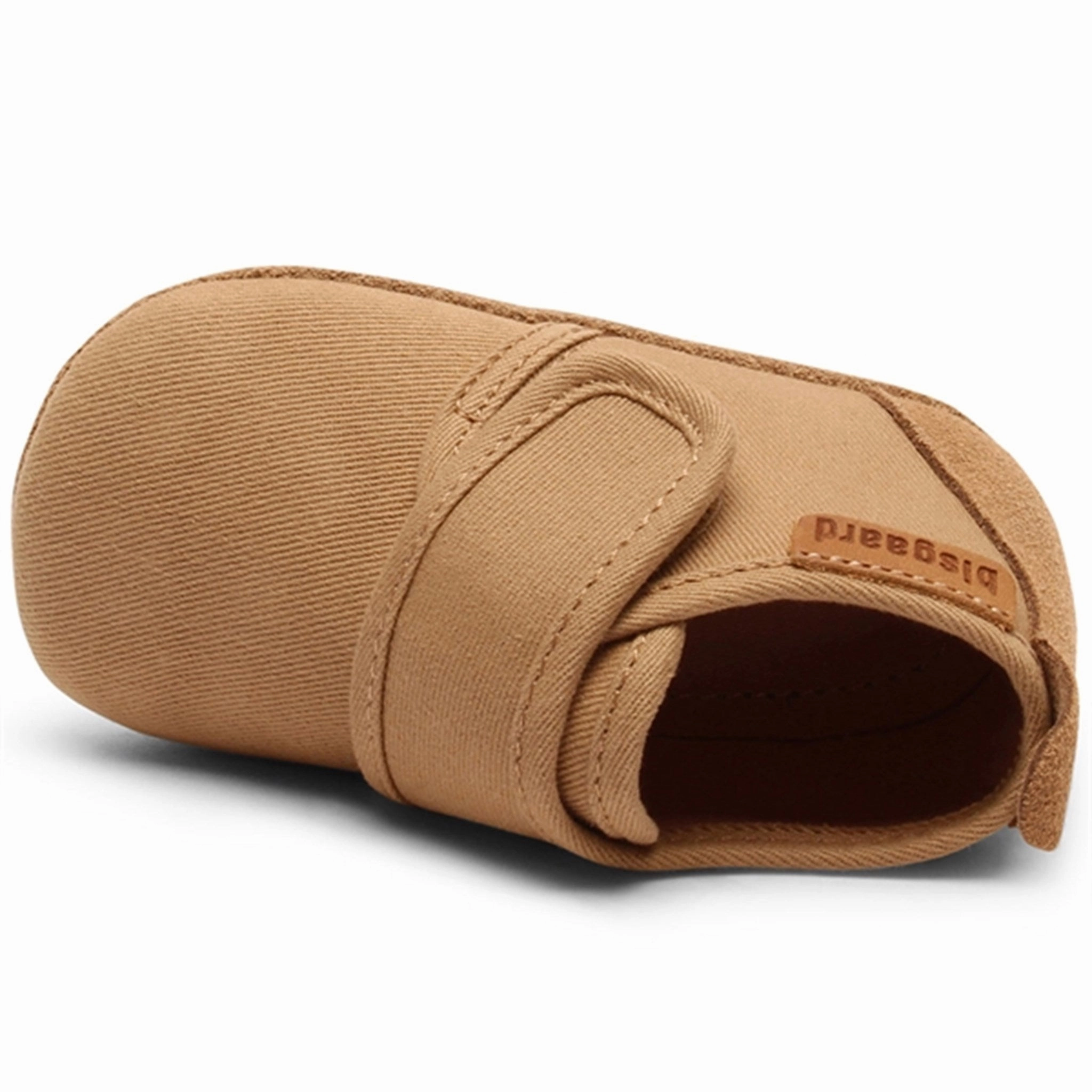 Uncomplicated Gear Subtle Performance Bisgaard Baby Cotton Home Shoe Camel