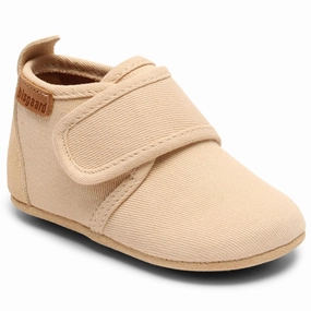 Bisgaard Baby Cotton Home Shoe Creme Subtle Performance