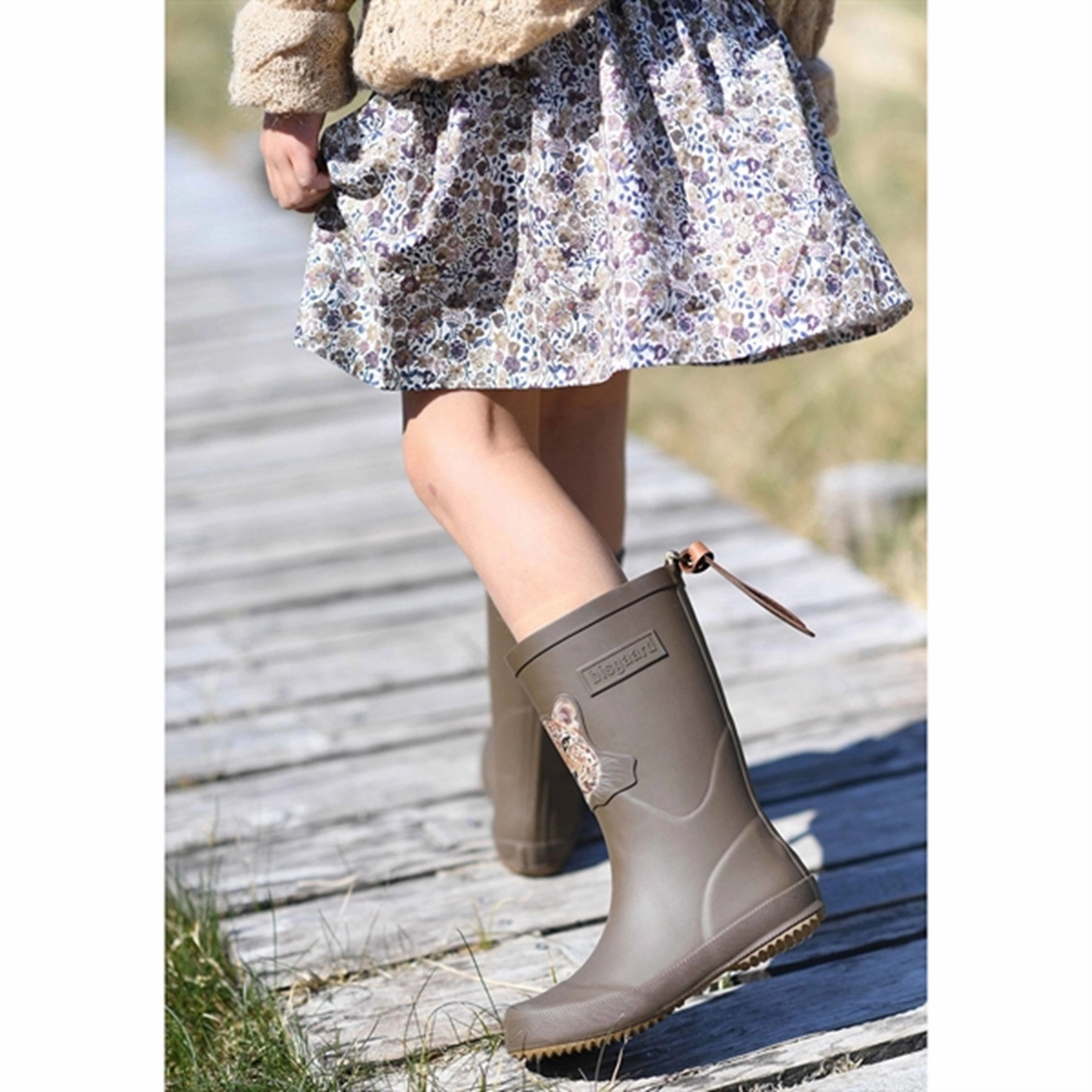 Bisgaard Basic Rubber Boots Brown Jaguar Modern Casuals Adapt To Flow