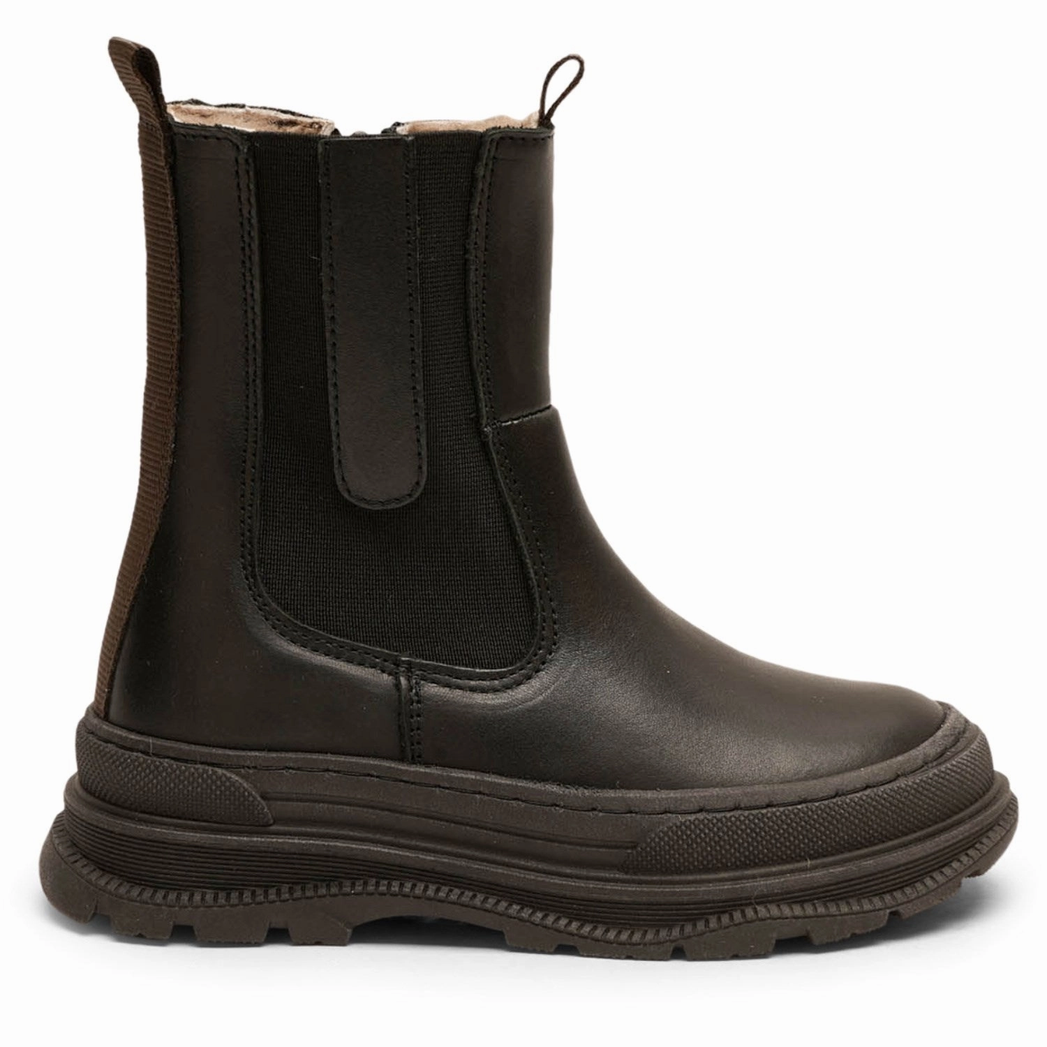 Elevate Your Day Daily Build Bisgaard Black Mila Lamb Boot