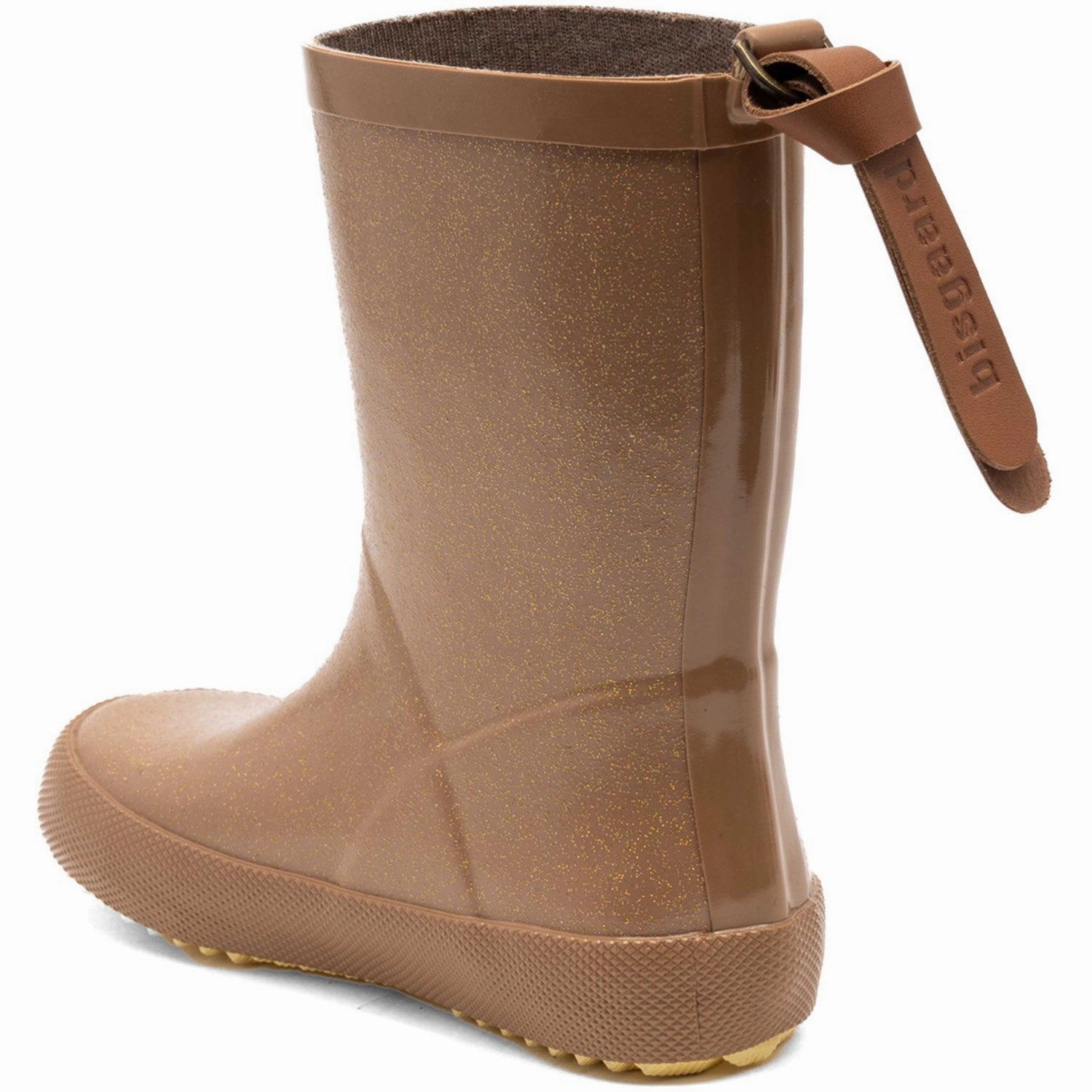 Essential Uniform Bisgaard Brown Glitter Fashion Rubber Boot