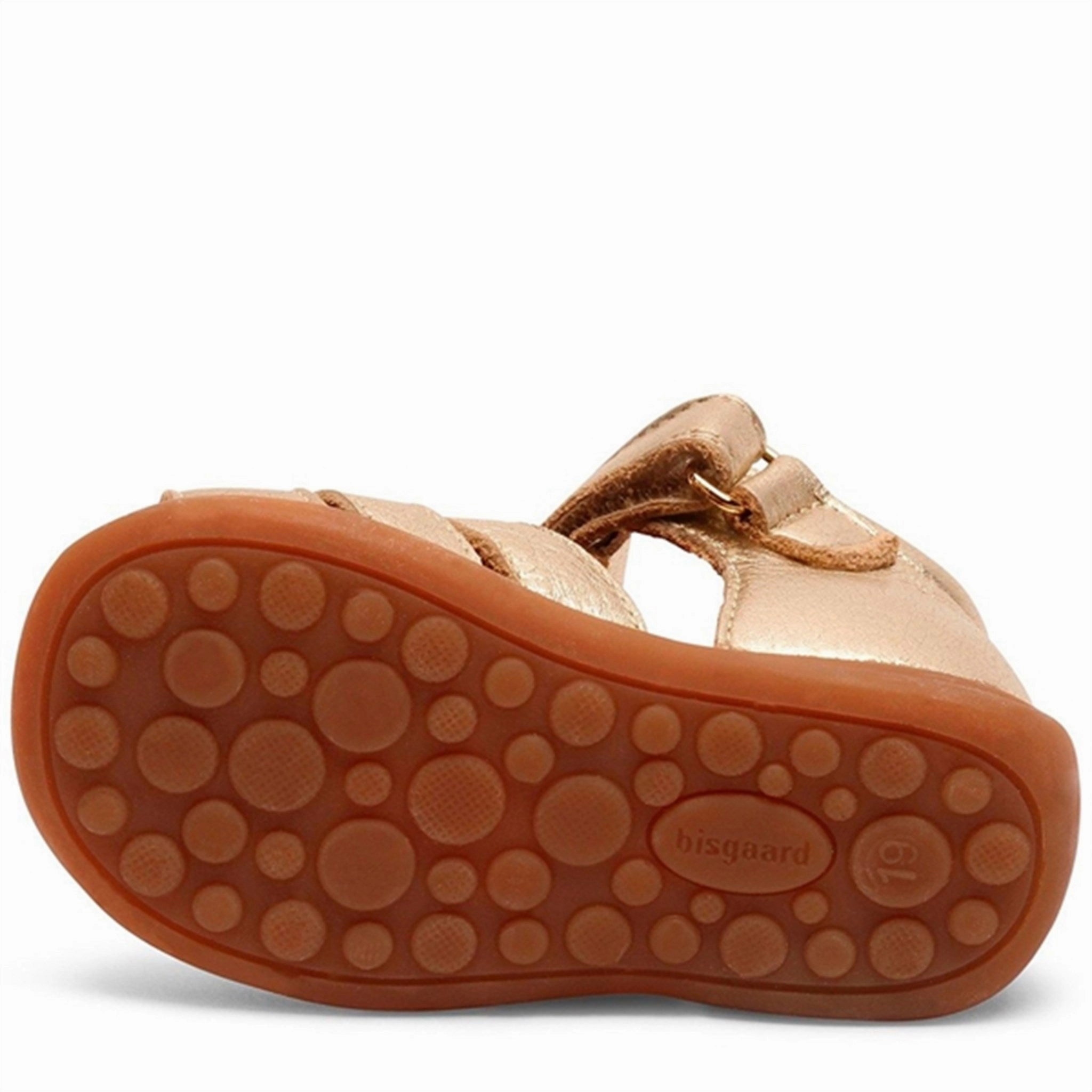 Bisgaard Carly Sandal Platin Modern Pattern Ready For Streets