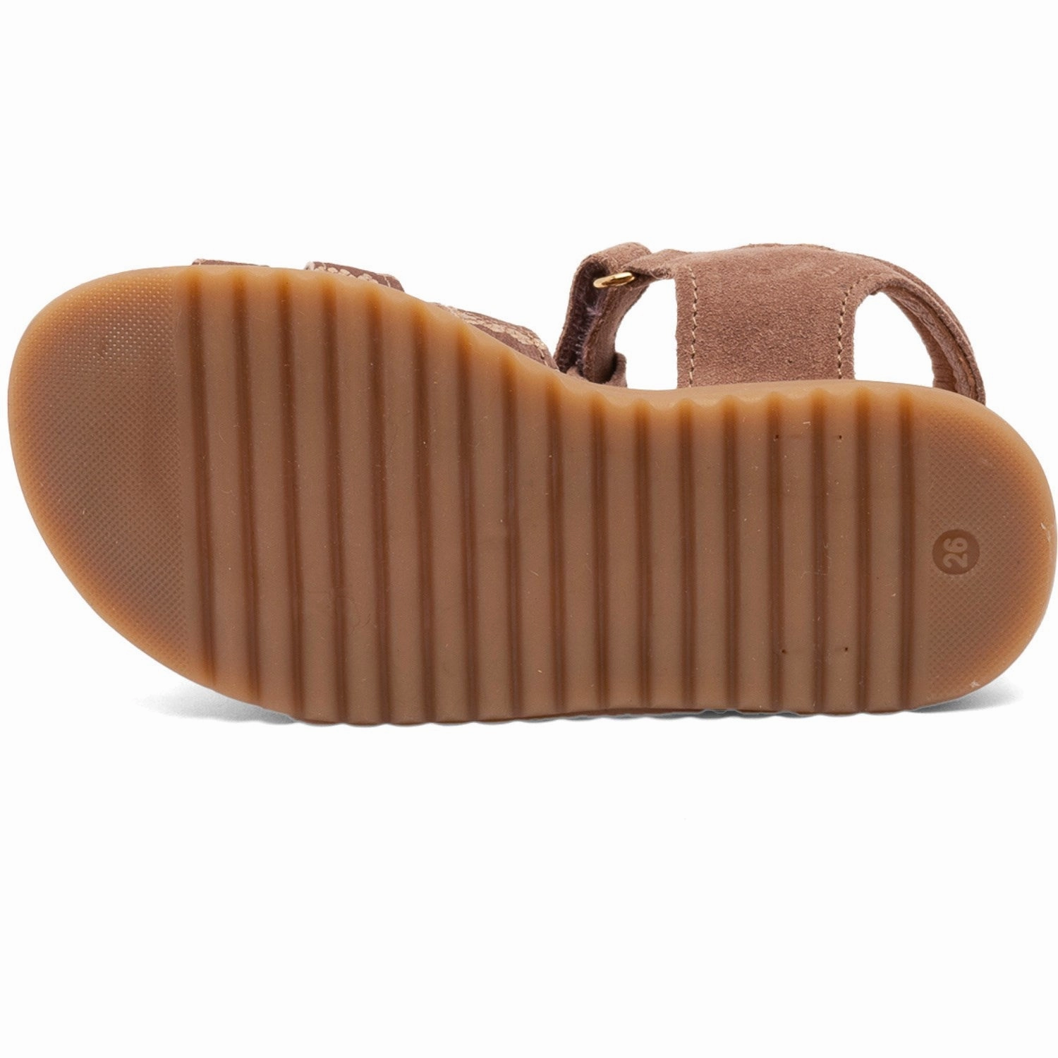 Bisgaard Champagne Taupe Felicia Sandal Designed To Layer Season-Free Style