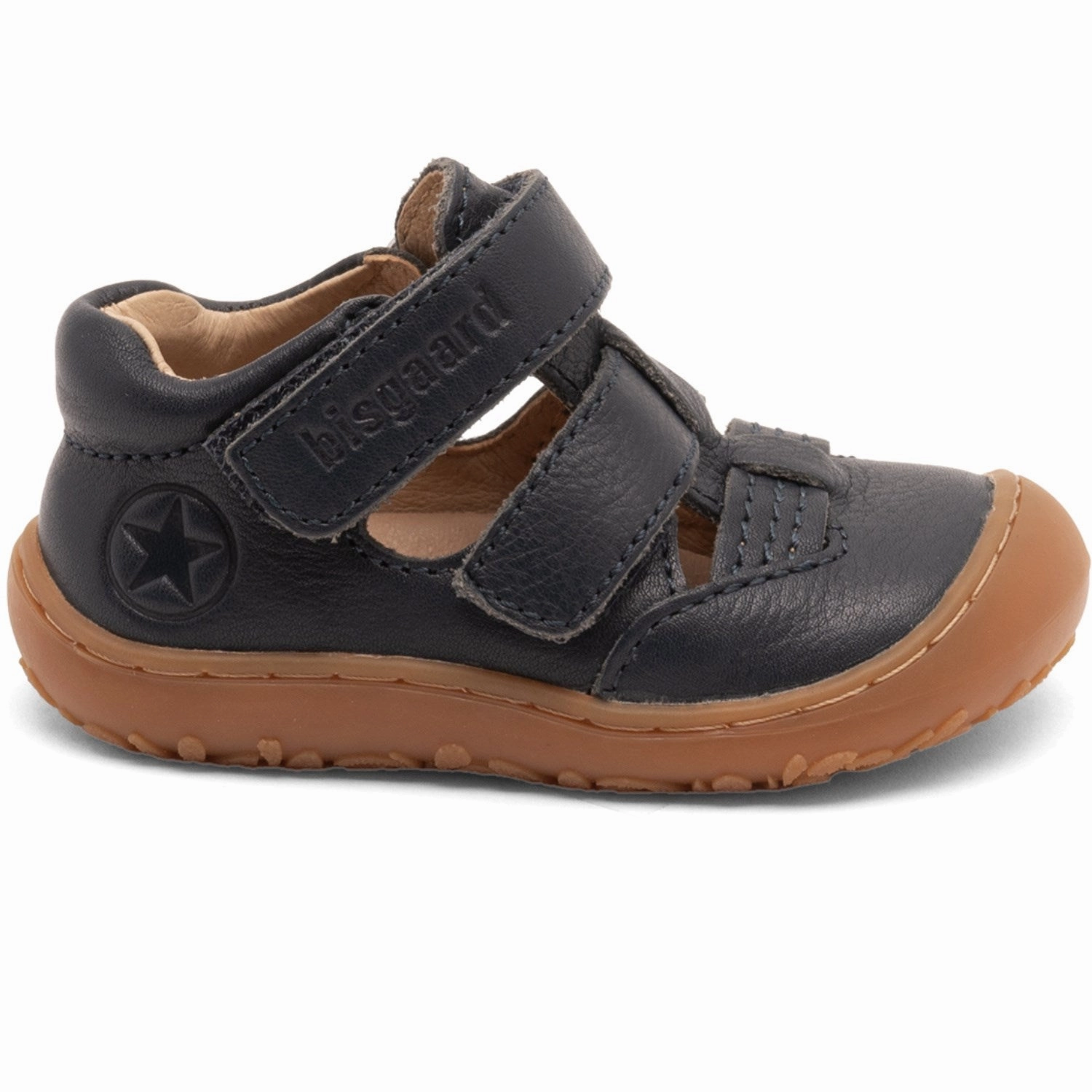 Bisgaard Dark Blue Barefoot Hana First Step Shoe Everyday Motionwear Seamless City