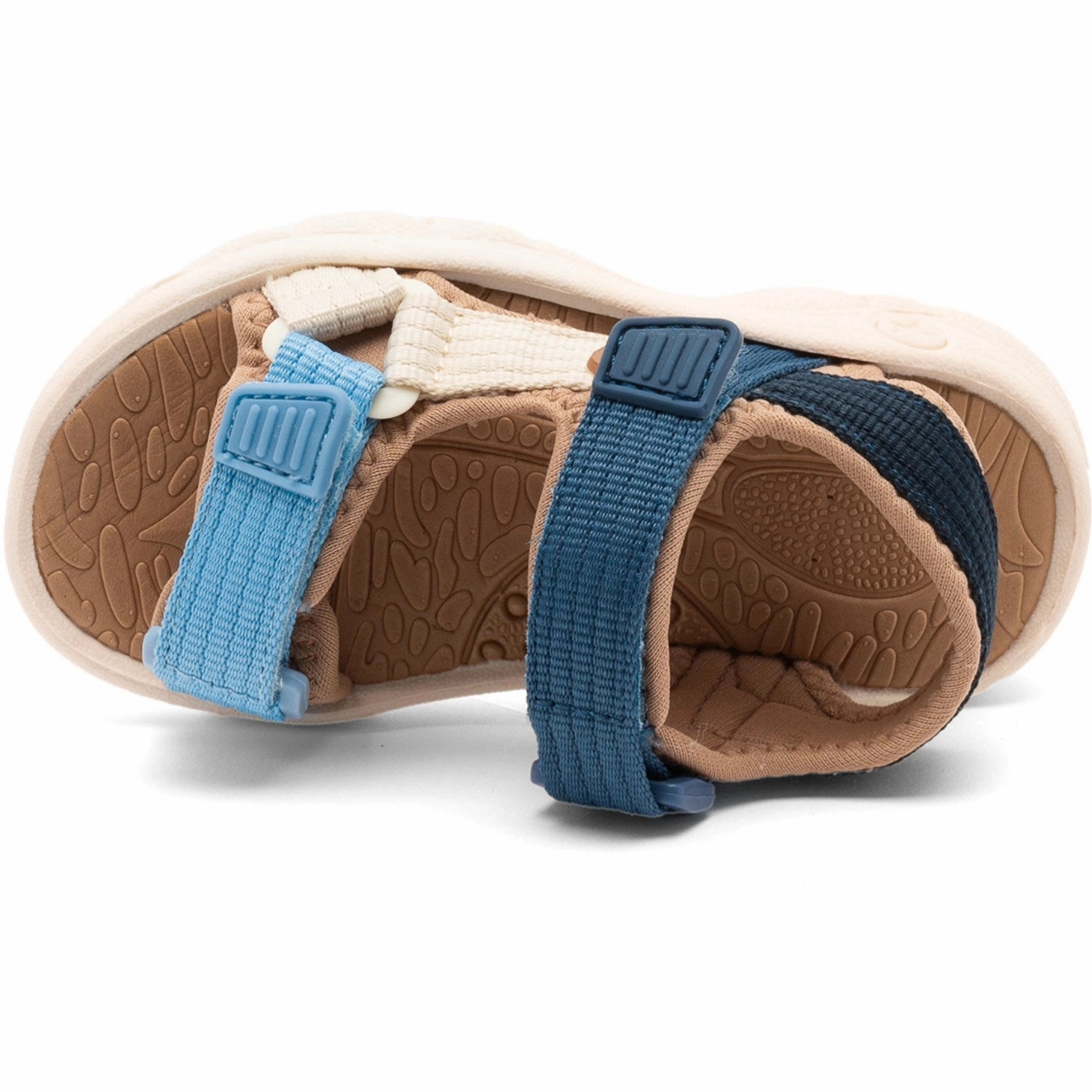 Bisgaard Dark Blue Nico Sandal Conscious Form Streamlined Fit