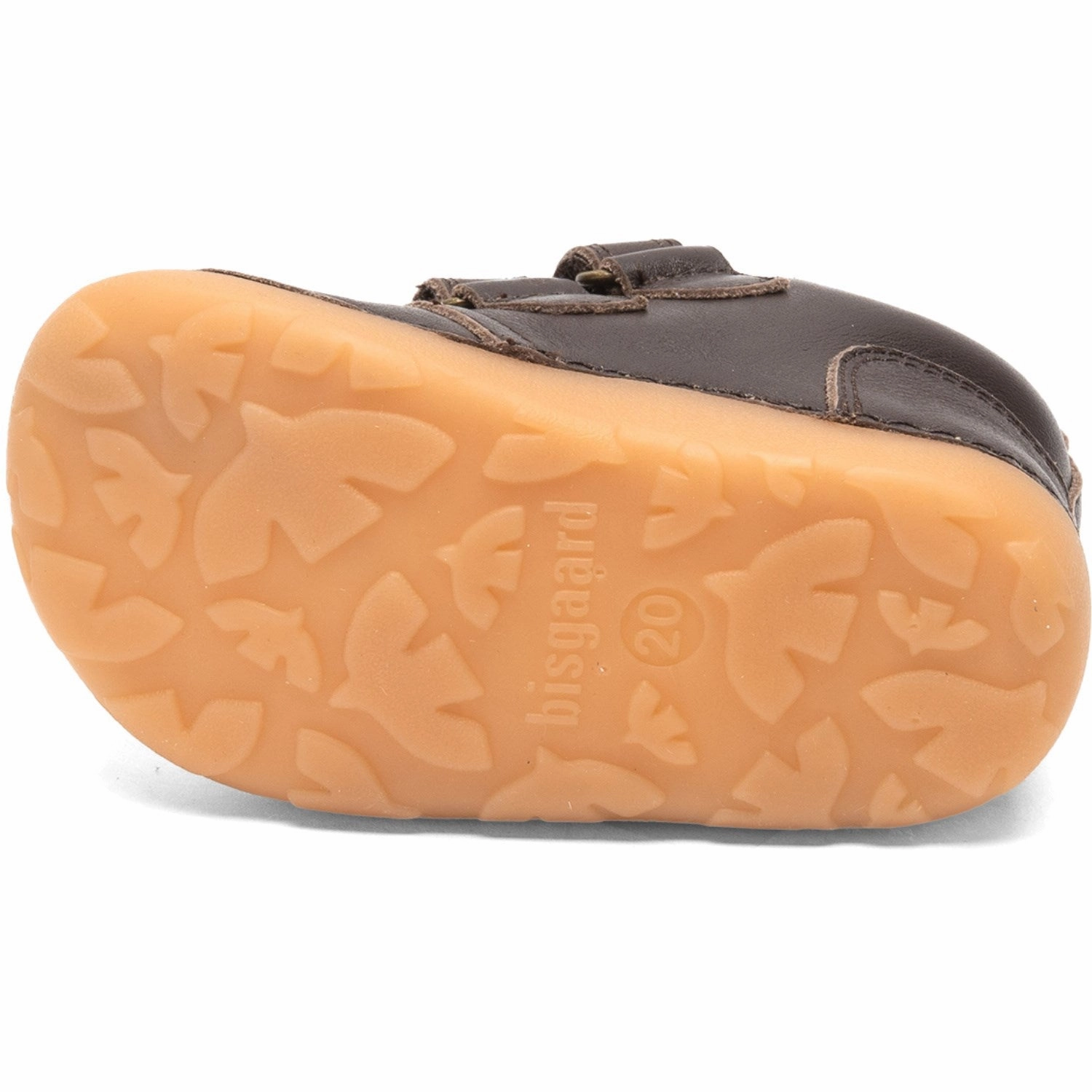 Bisgaard Dark Brown Barefoot Carter Subtle Tone Sleek Routine